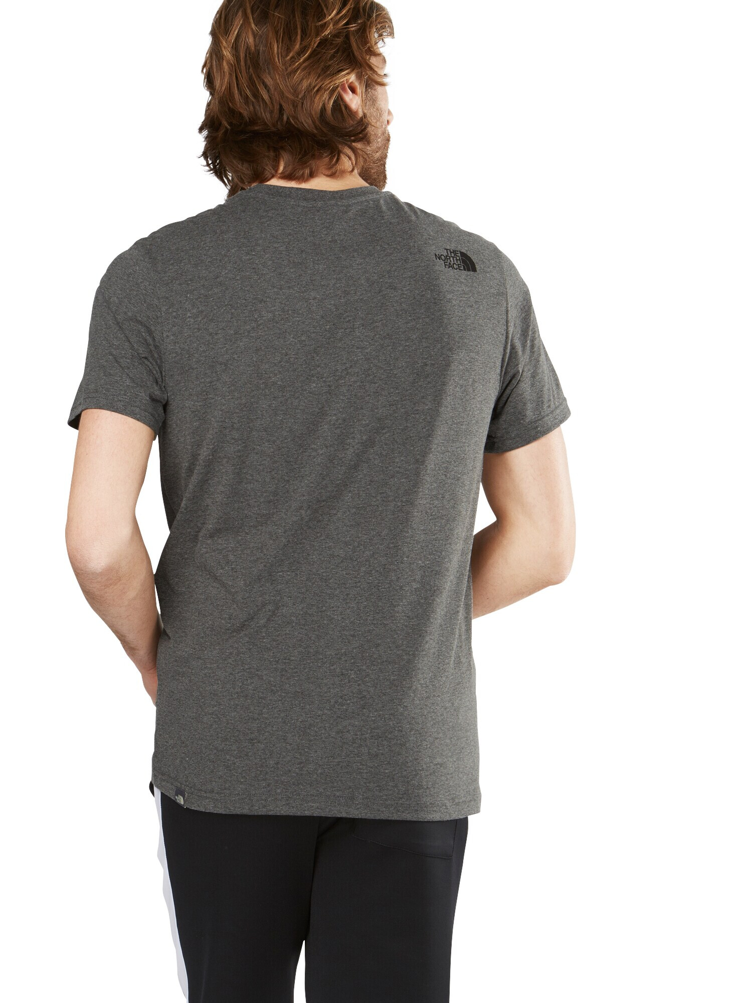 THE NORTH FACE Tricou gri / negru - Pled.ro