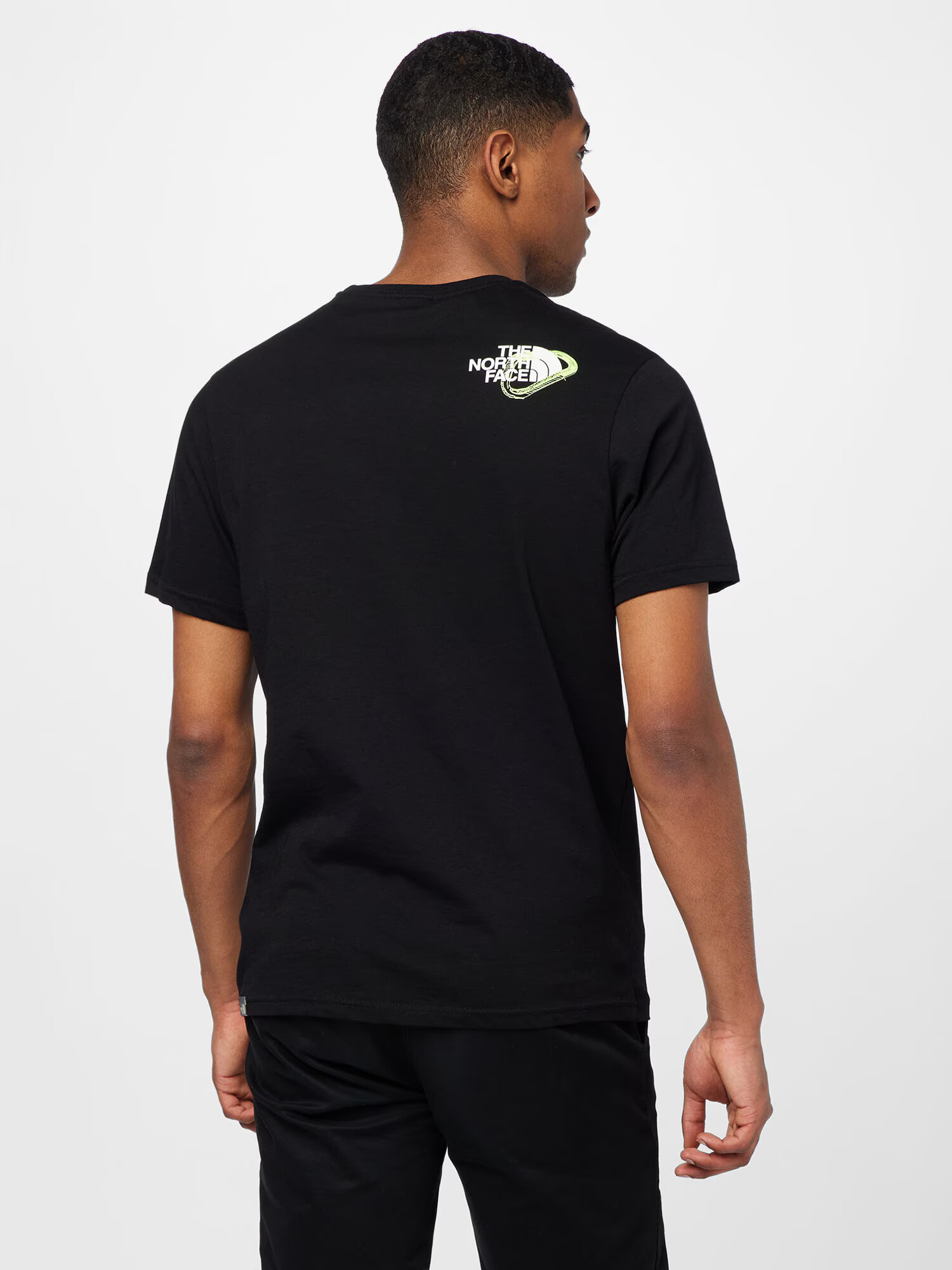 THE NORTH FACE Tricou gri / verde deschis / negru / alb - Pled.ro