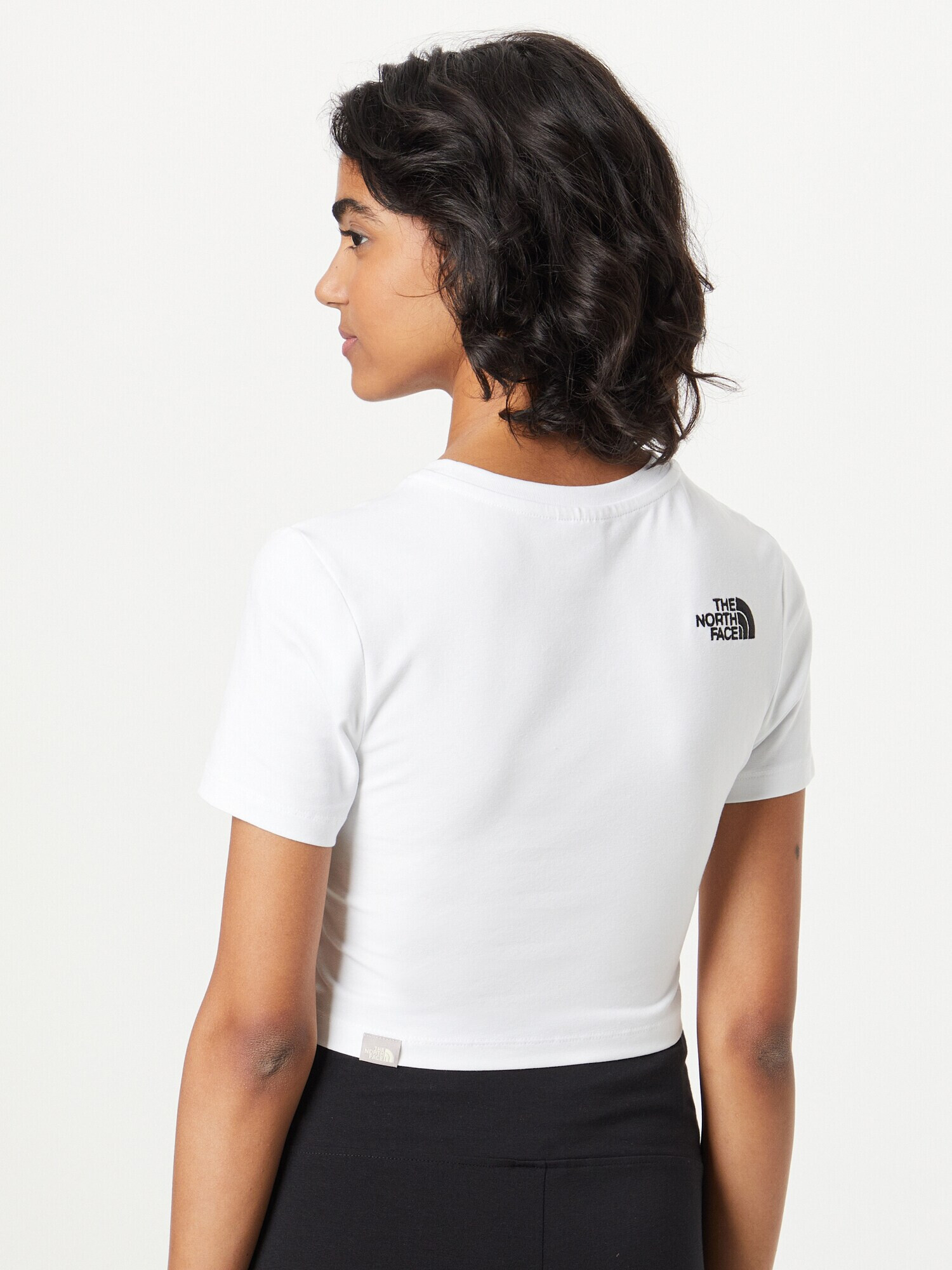 THE NORTH FACE Tricou negru / alb - Pled.ro