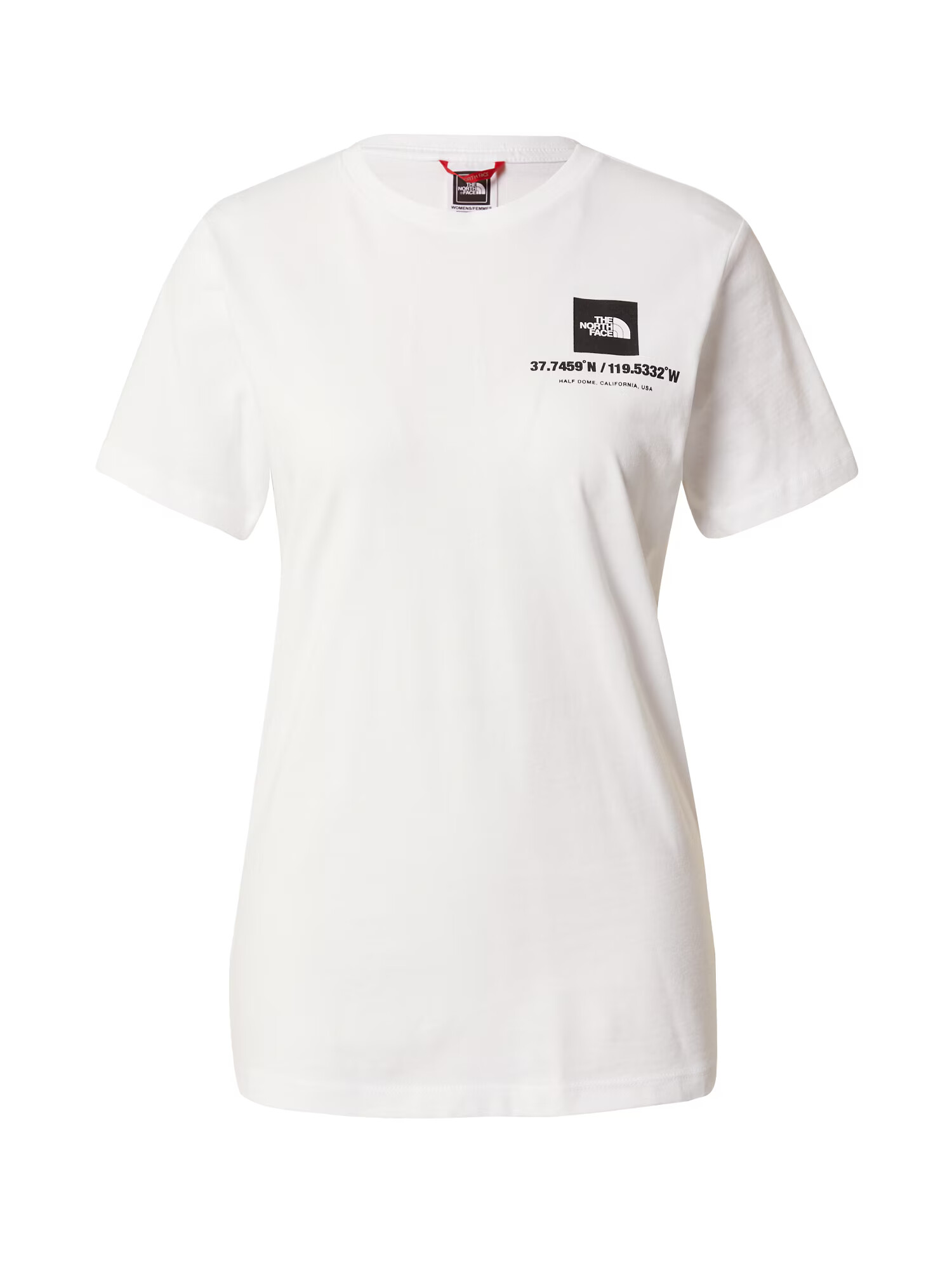 THE NORTH FACE Tricou negru / alb - Pled.ro