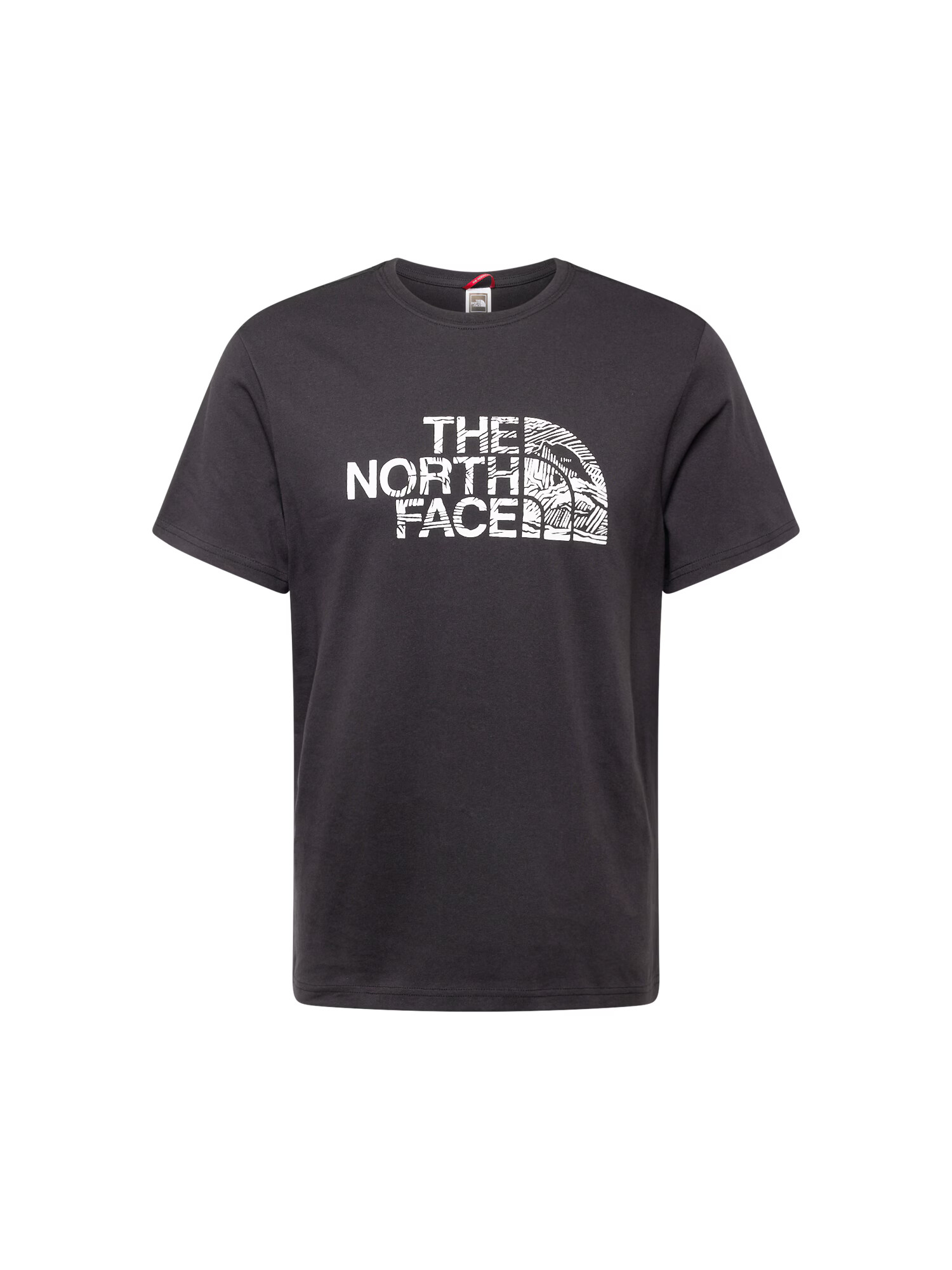 THE NORTH FACE Tricou negru / alb - Pled.ro