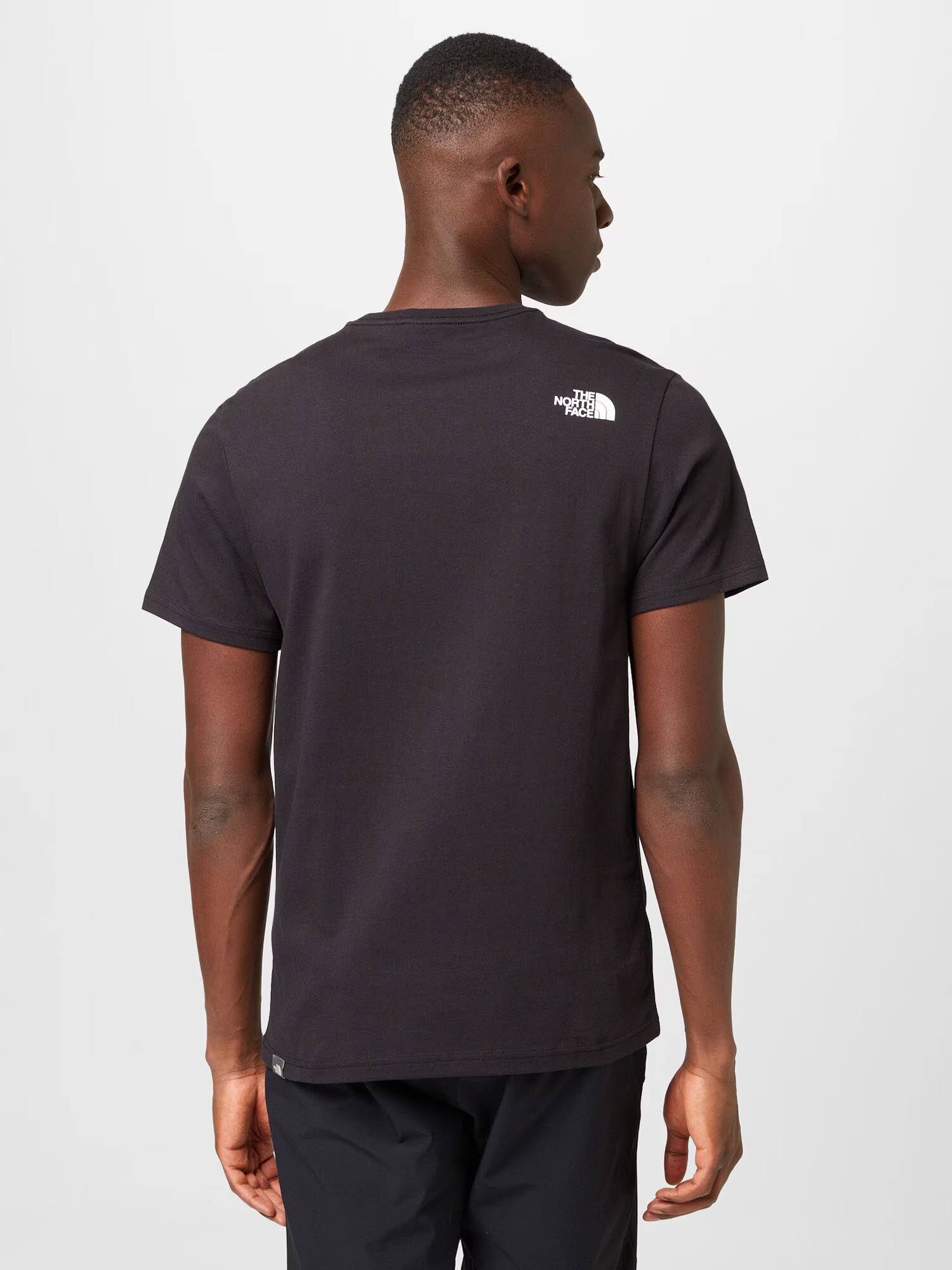 THE NORTH FACE Tricou negru / alb - Pled.ro