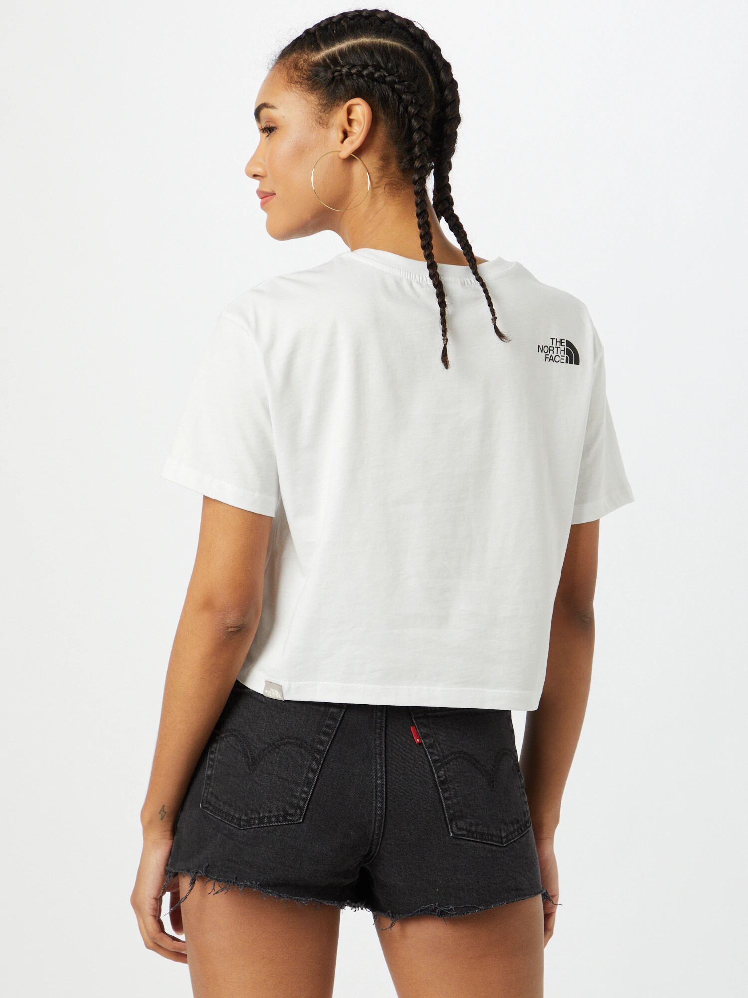 THE NORTH FACE Tricou funcțional negru / alb - Pled.ro