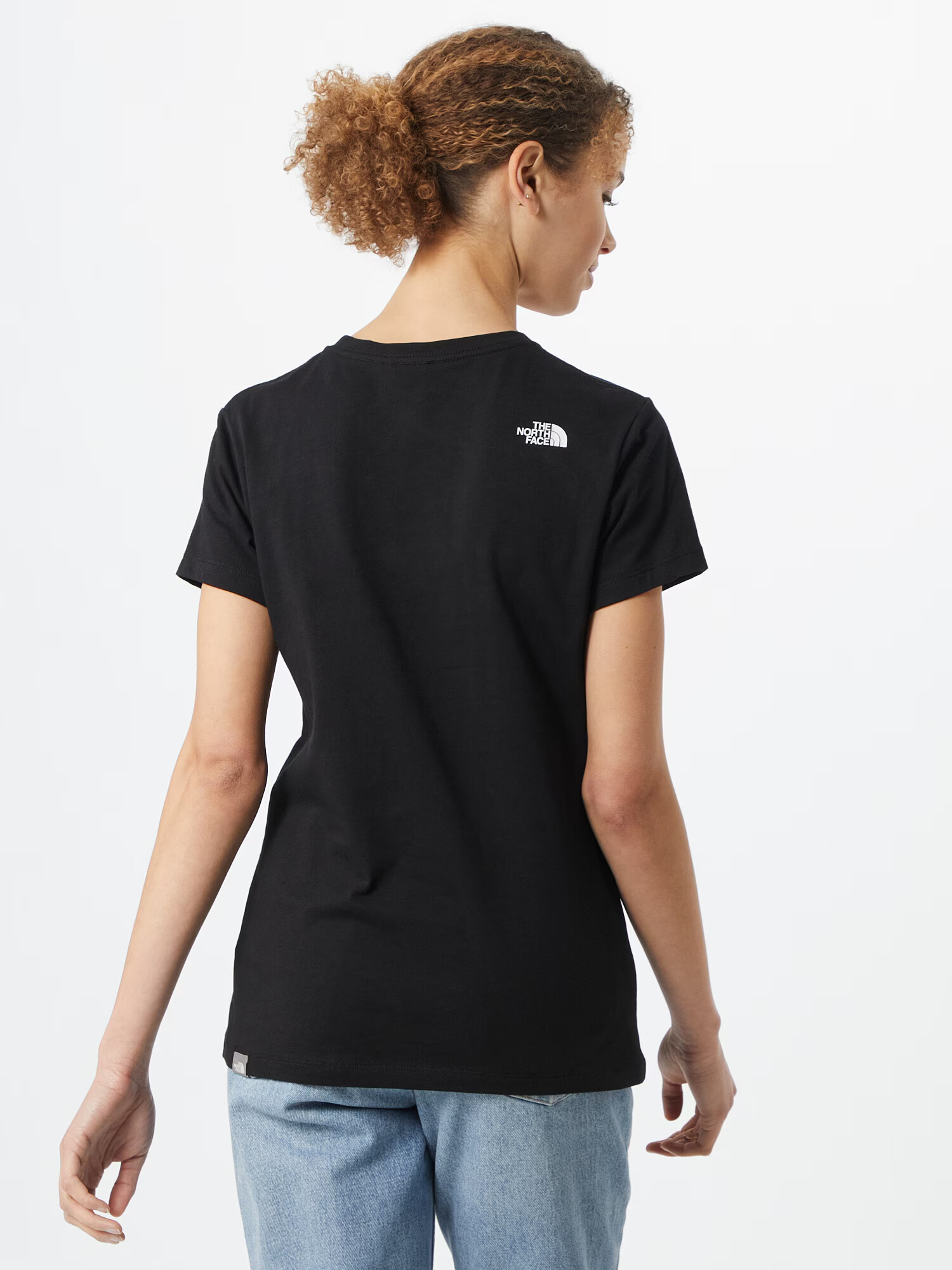 THE NORTH FACE Tricou negru / alb - Pled.ro