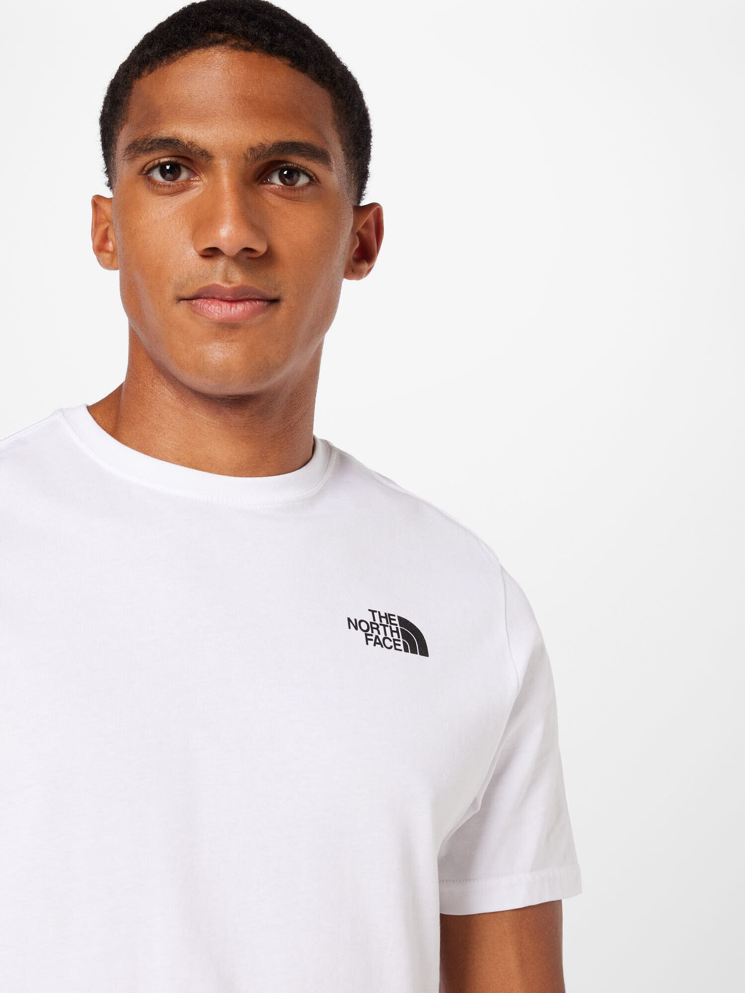 THE NORTH FACE Tricou negru / alb murdar - Pled.ro