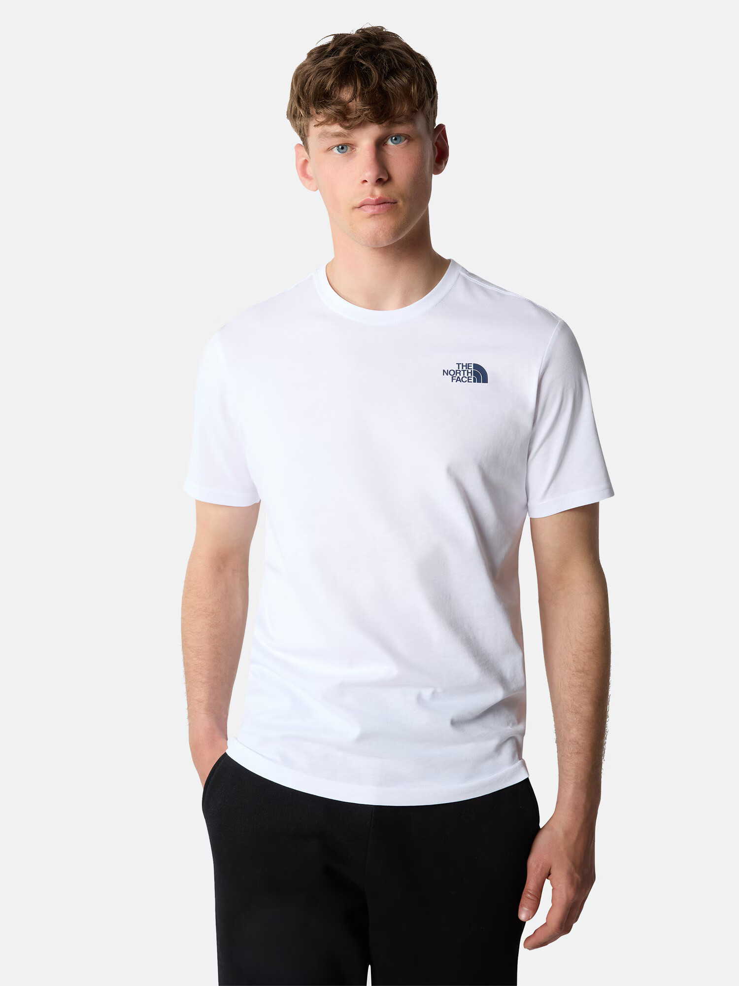 THE NORTH FACE Tricou 'REDBOX' bleumarin / alb - Pled.ro