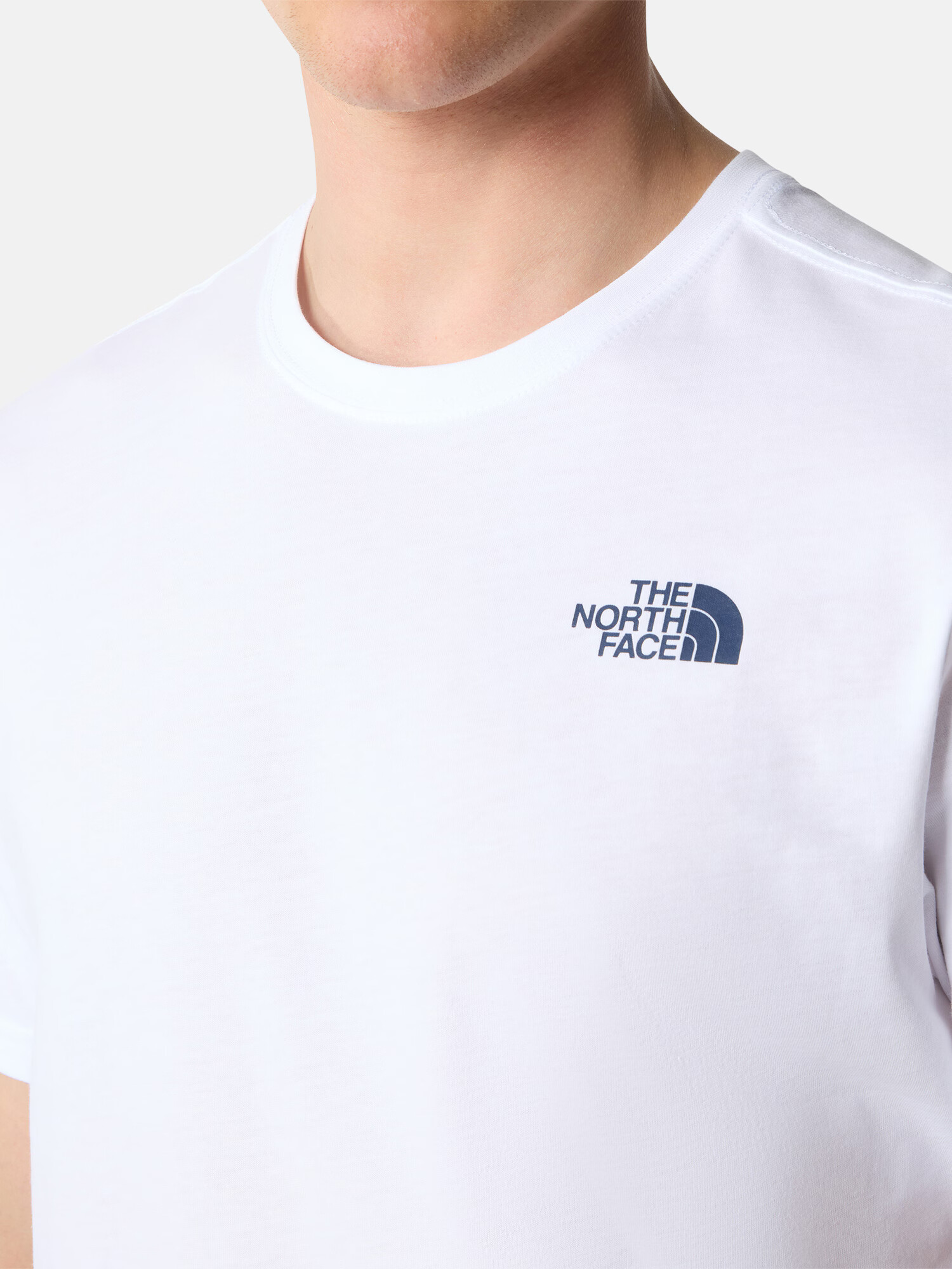 THE NORTH FACE Tricou 'REDBOX' bleumarin / alb - Pled.ro