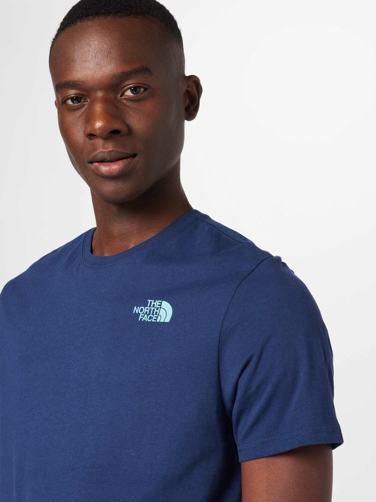 THE NORTH FACE Tricou 'REDBOX CELEBRATION' bleumarin / albastru deschis - Pled.ro