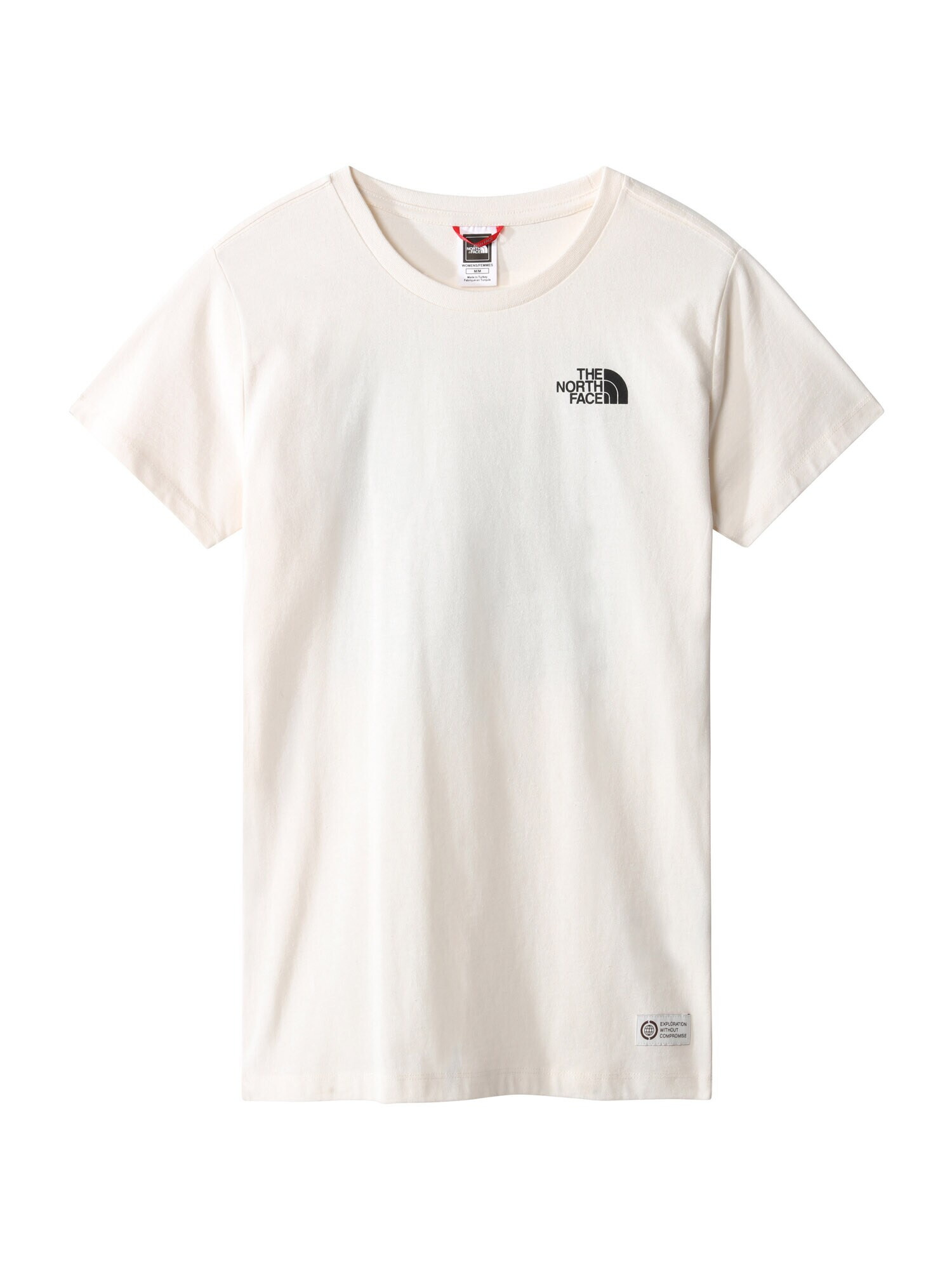 THE NORTH FACE Tricou 'REGRIND' negru / alb - Pled.ro