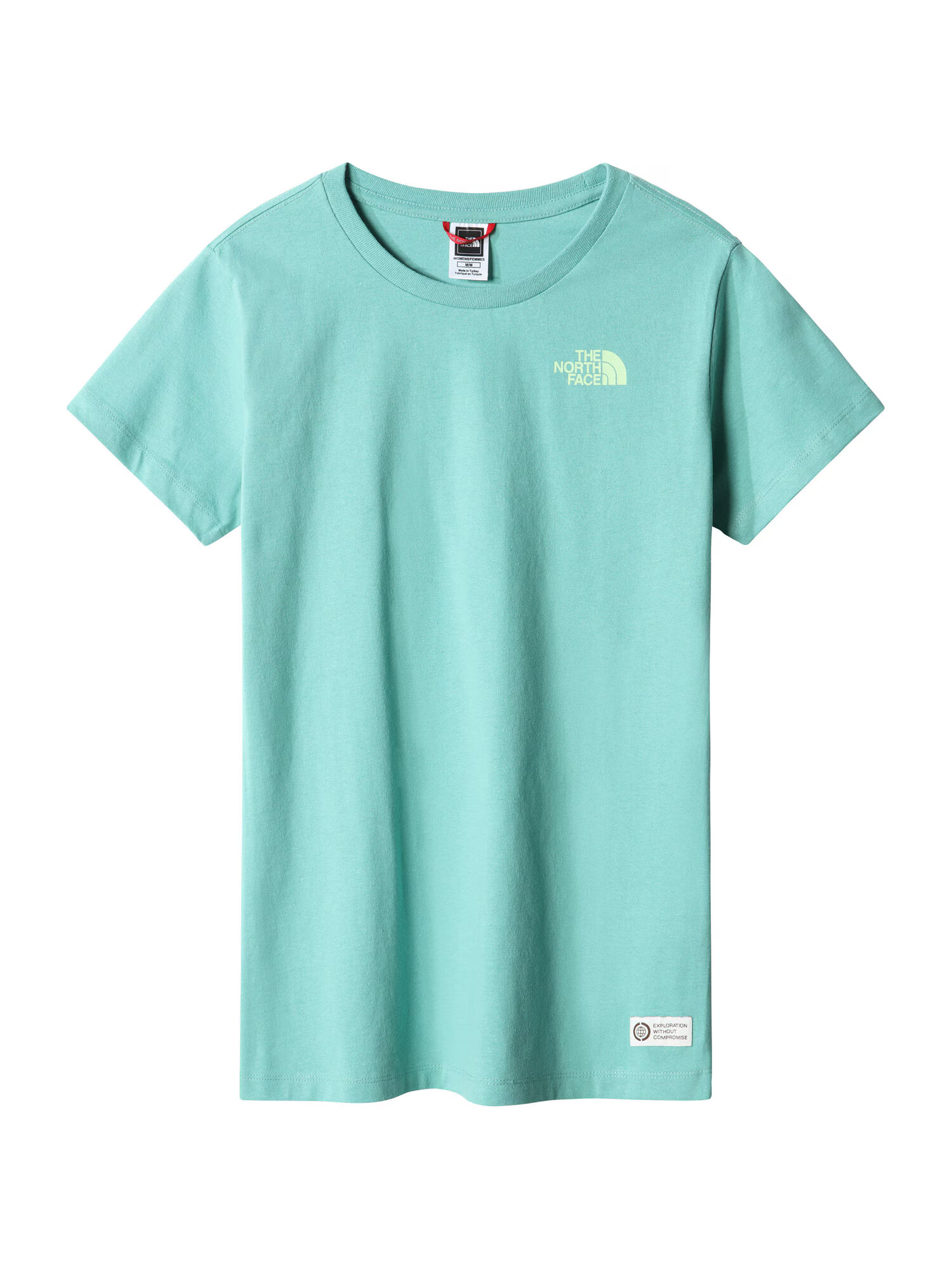 THE NORTH FACE Tricou 'REGRIND' verde jad / verde deschis - Pled.ro