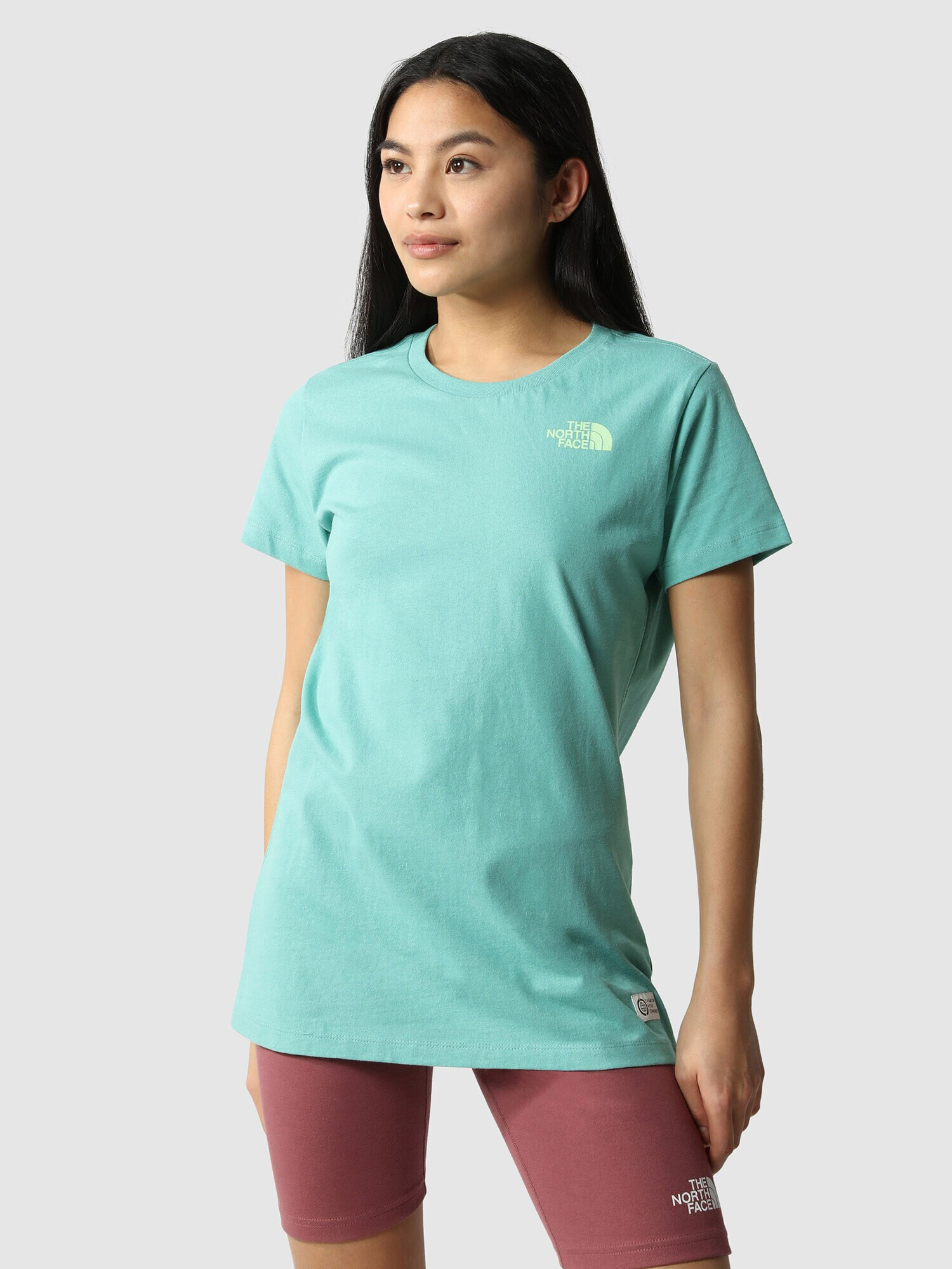 THE NORTH FACE Tricou 'REGRIND' verde jad / verde deschis - Pled.ro