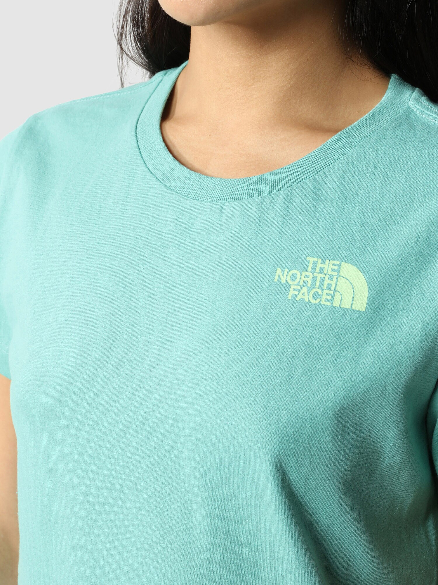 THE NORTH FACE Tricou 'REGRIND' verde jad / verde deschis - Pled.ro