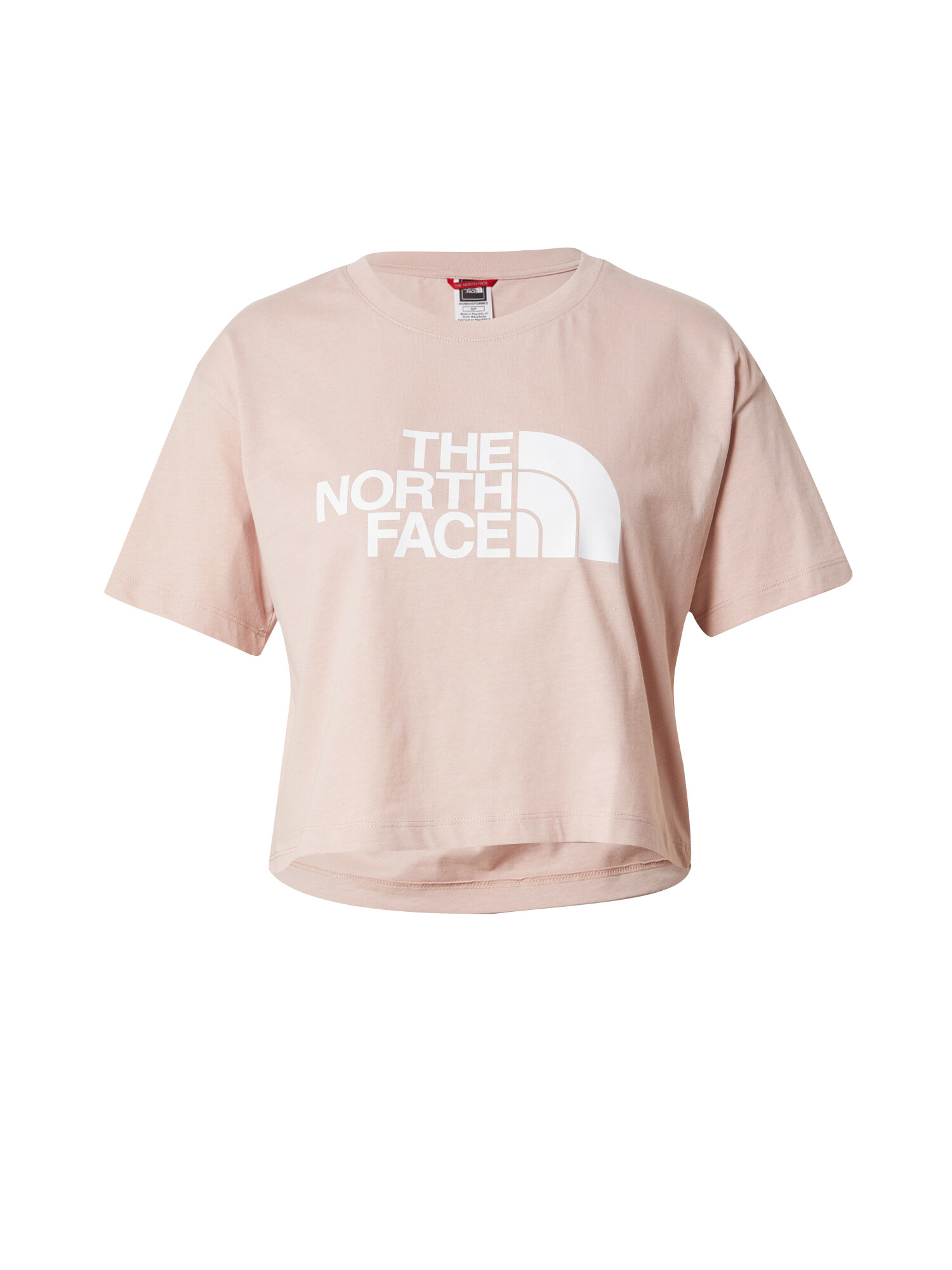 THE NORTH FACE Tricou roz pudră / alb - Pled.ro