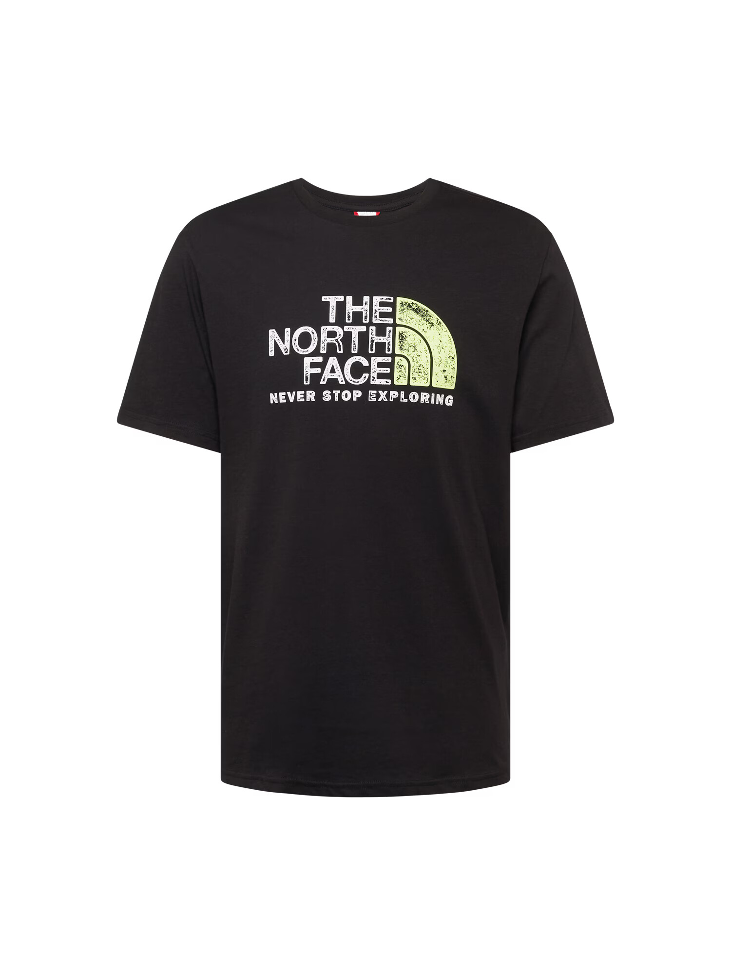 THE NORTH FACE Tricou 'Rust 2' verde deschis / negru / alb - Pled.ro