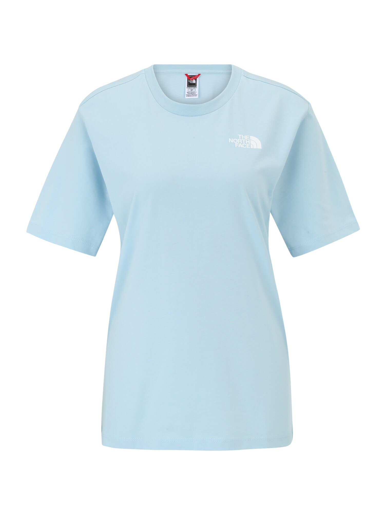 THE NORTH FACE Tricou 'SIMPLE DOME' albastru deschis / alb - Pled.ro