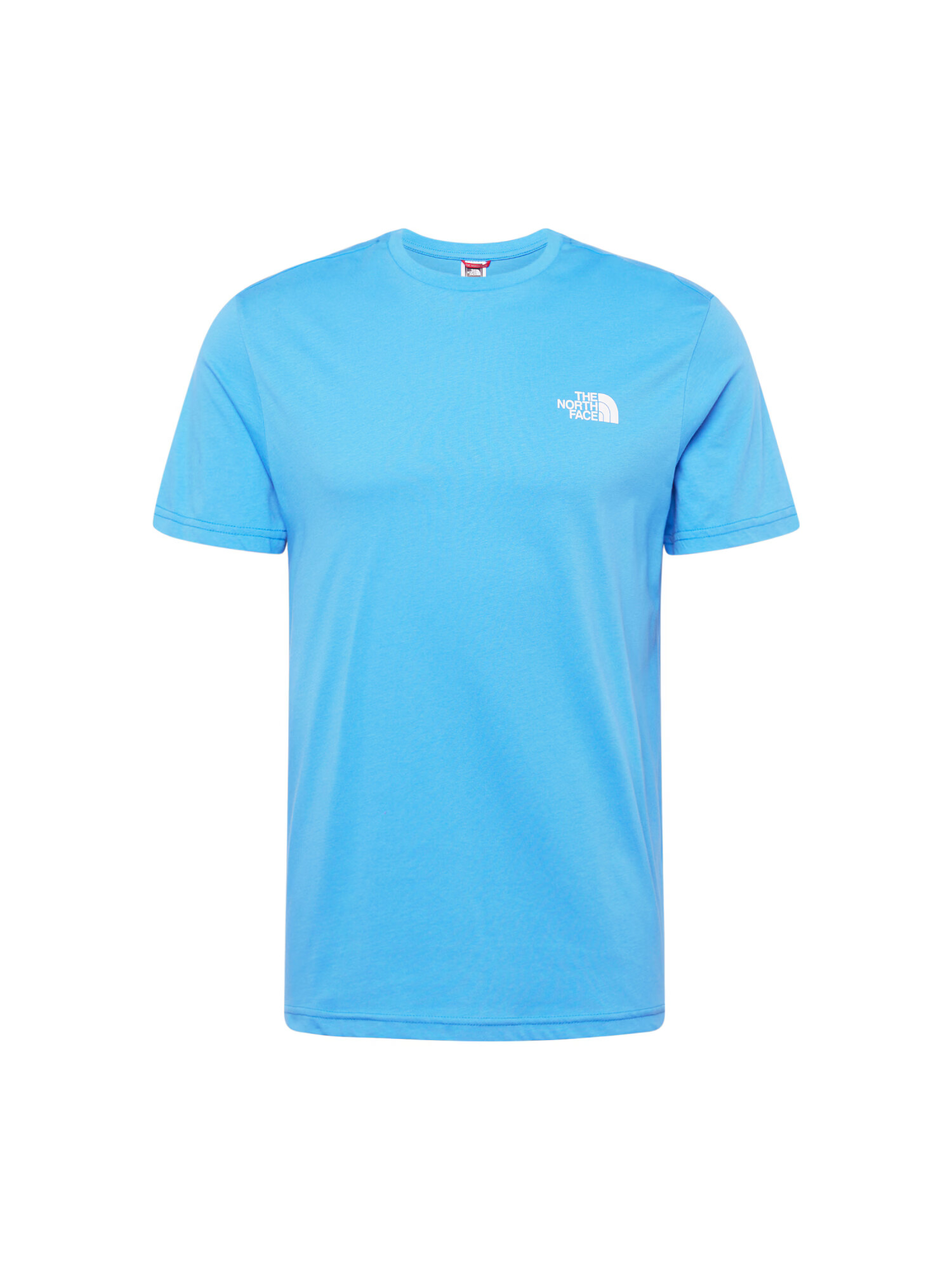 THE NORTH FACE Tricou 'Simple Dome' albastru deschis / alb - Pled.ro