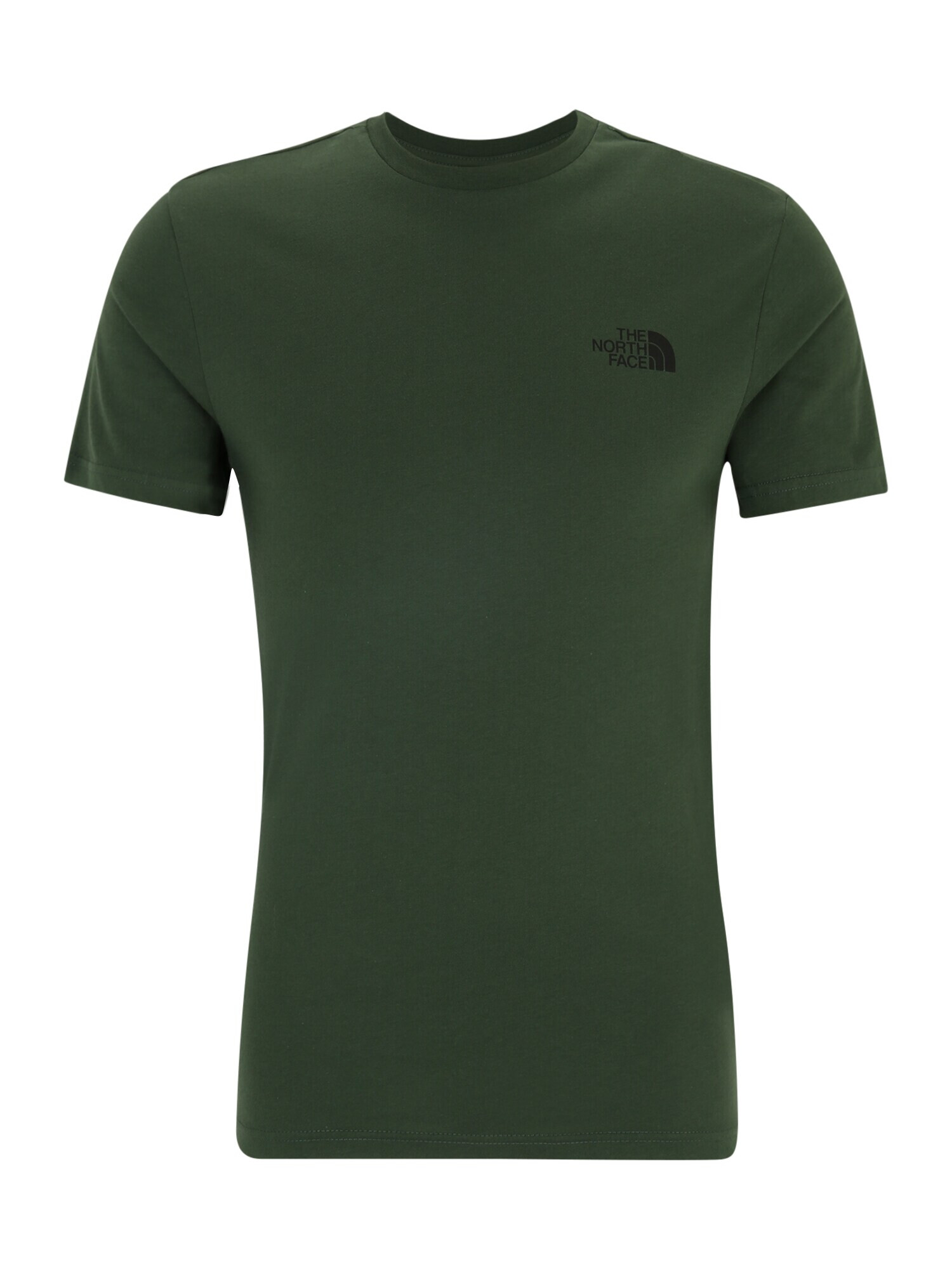 THE NORTH FACE Tricou 'Simple Dome' verde închis / negru - Pled.ro