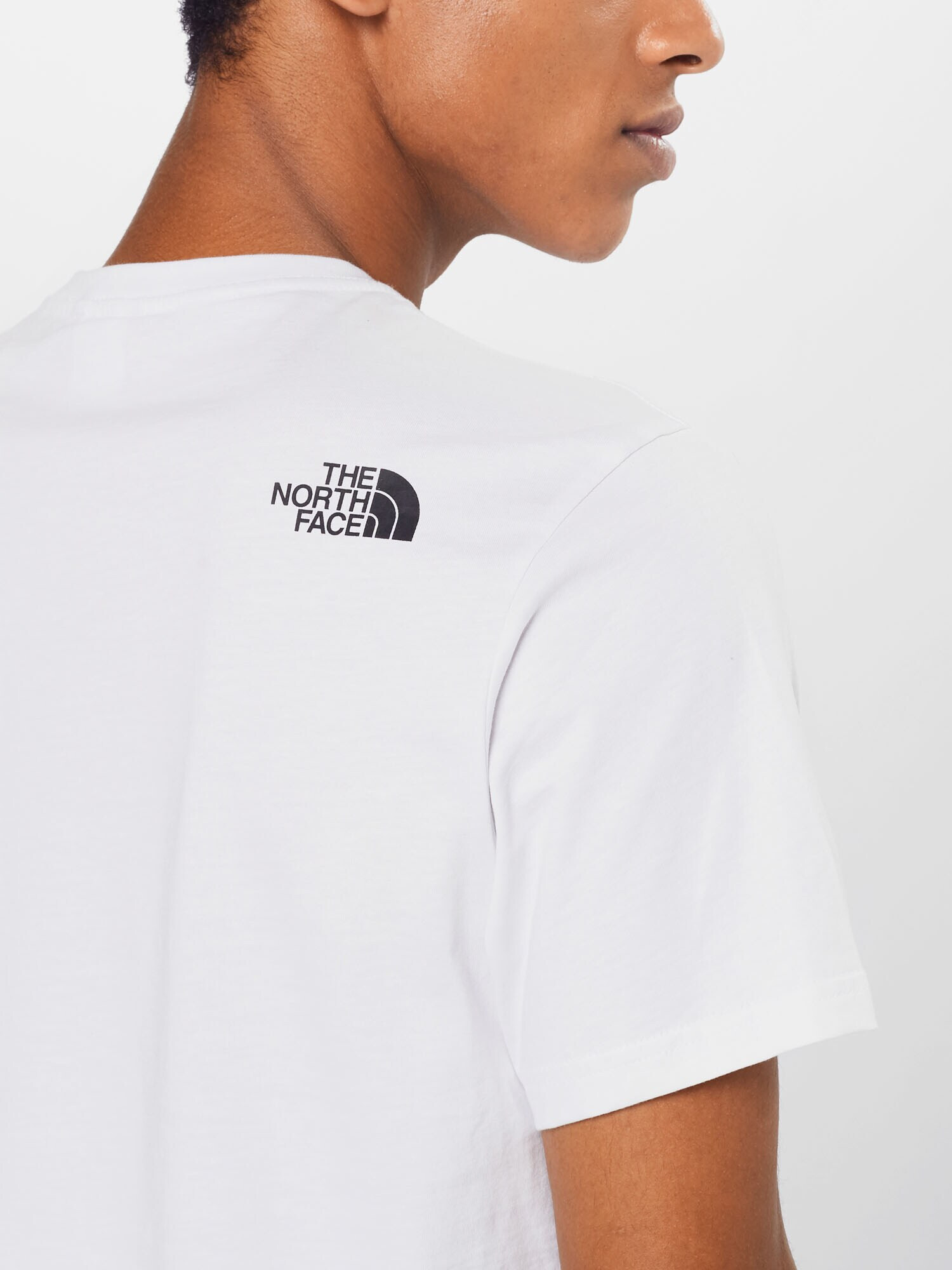 THE NORTH FACE Tricou 'Standard' negru / alb murdar - Pled.ro