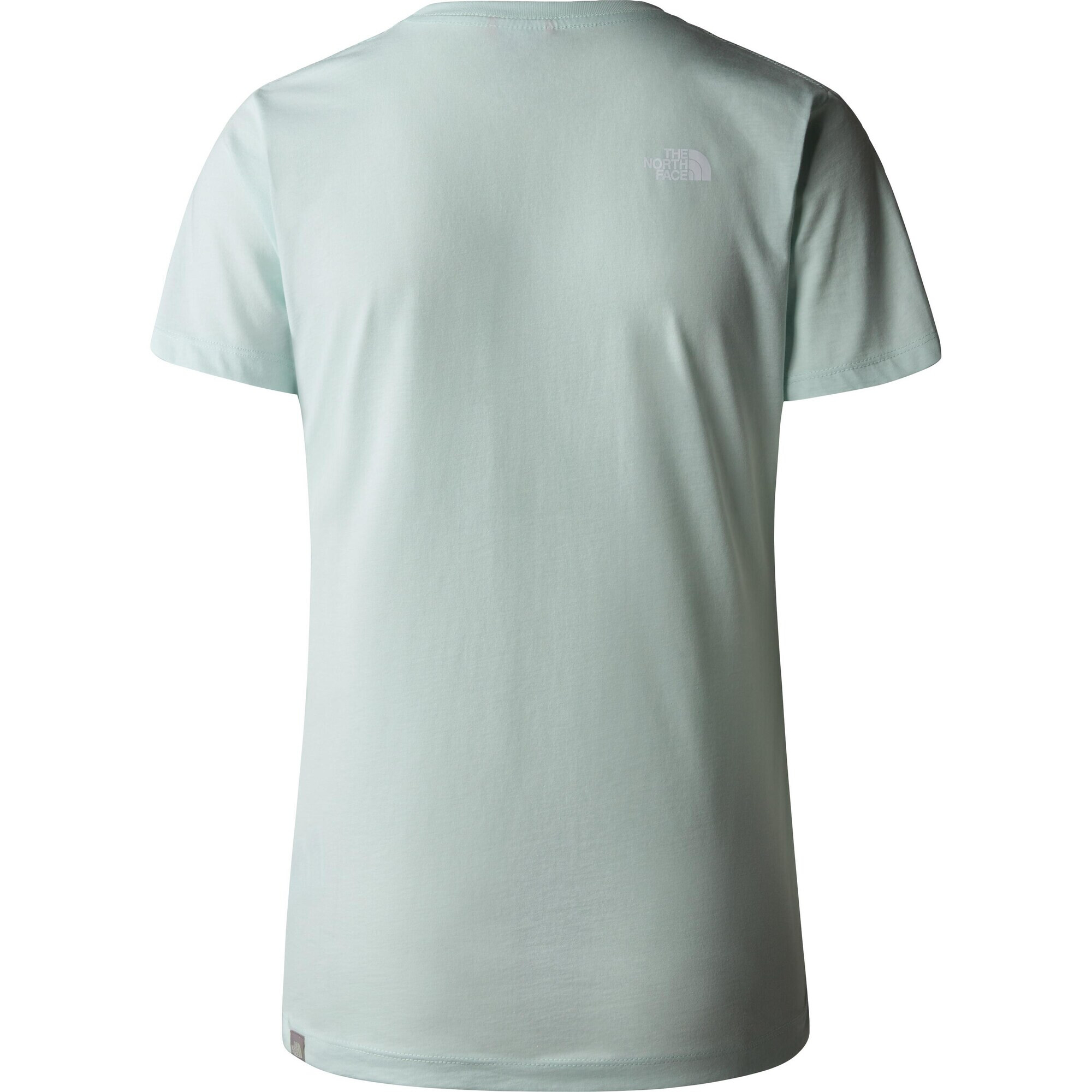 THE NORTH FACE Tricou turcoaz / alb - Pled.ro