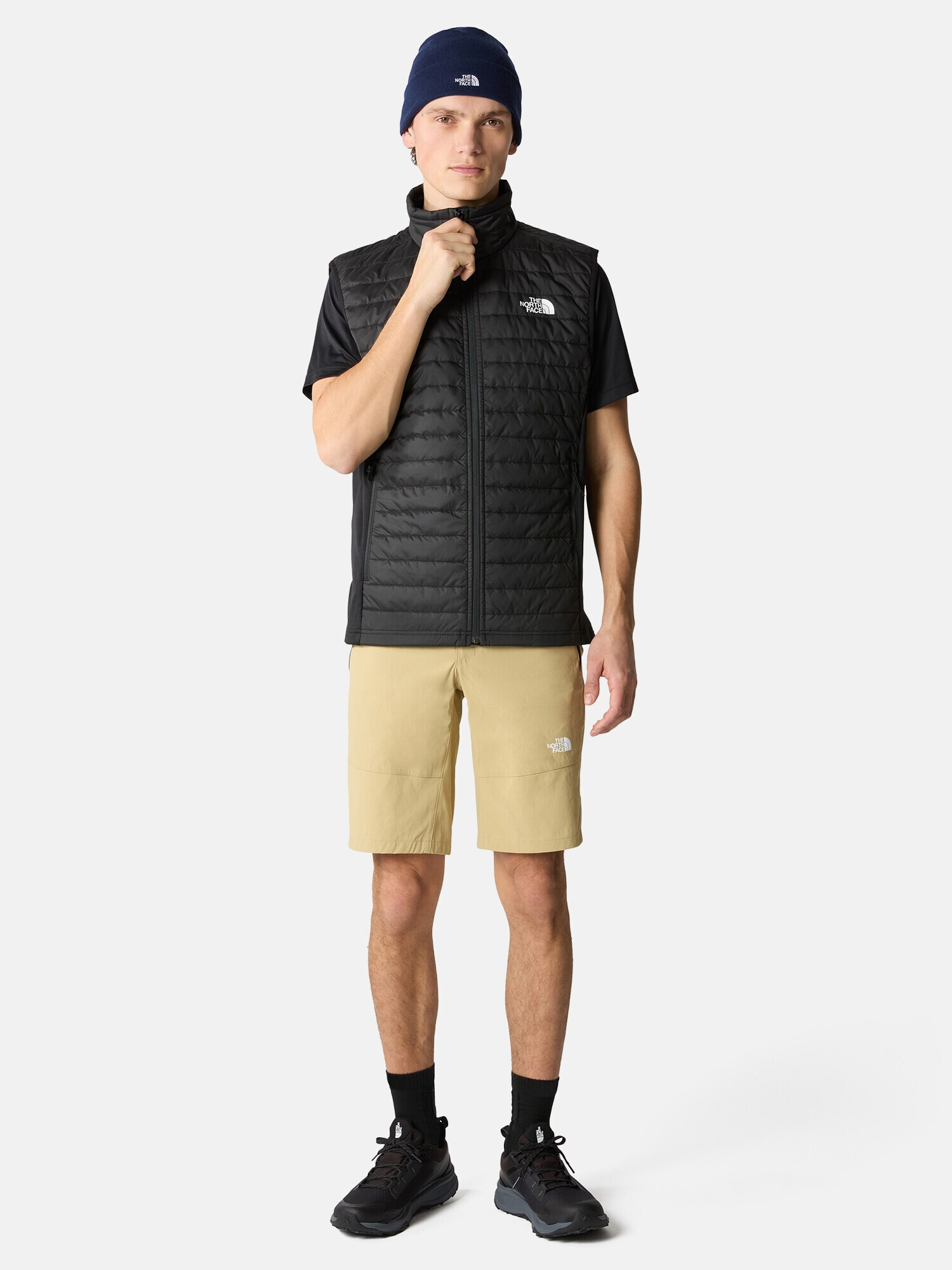 THE NORTH FACE Vestă 'Canyonlands' negru / alb - Pled.ro