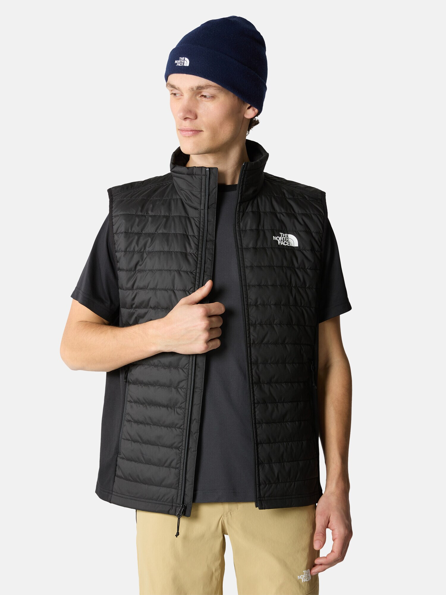 THE NORTH FACE Vestă 'Canyonlands' negru / alb - Pled.ro