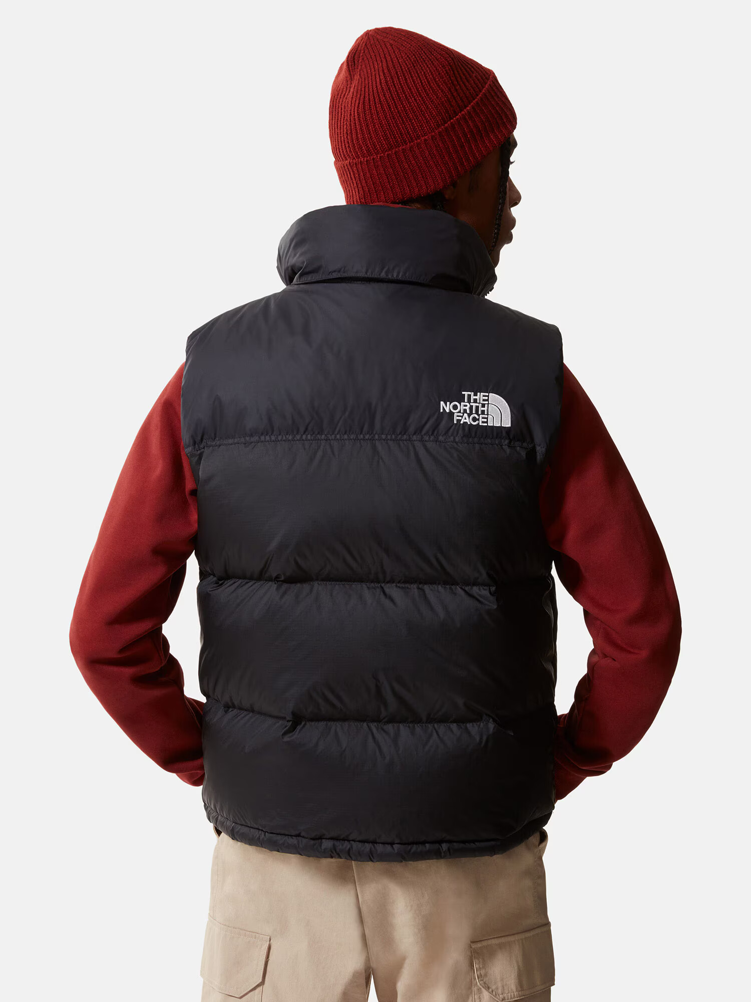 THE NORTH FACE Vestă gri deschis / negru - Pled.ro