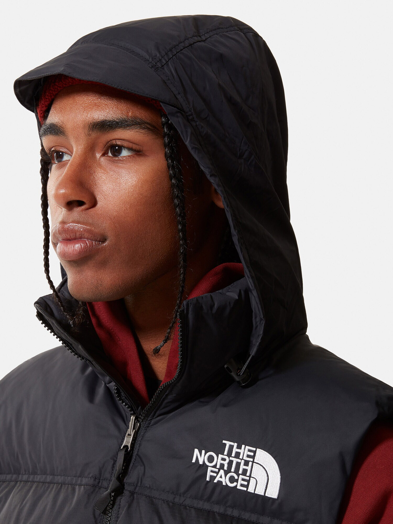 THE NORTH FACE Vestă gri deschis / negru - Pled.ro