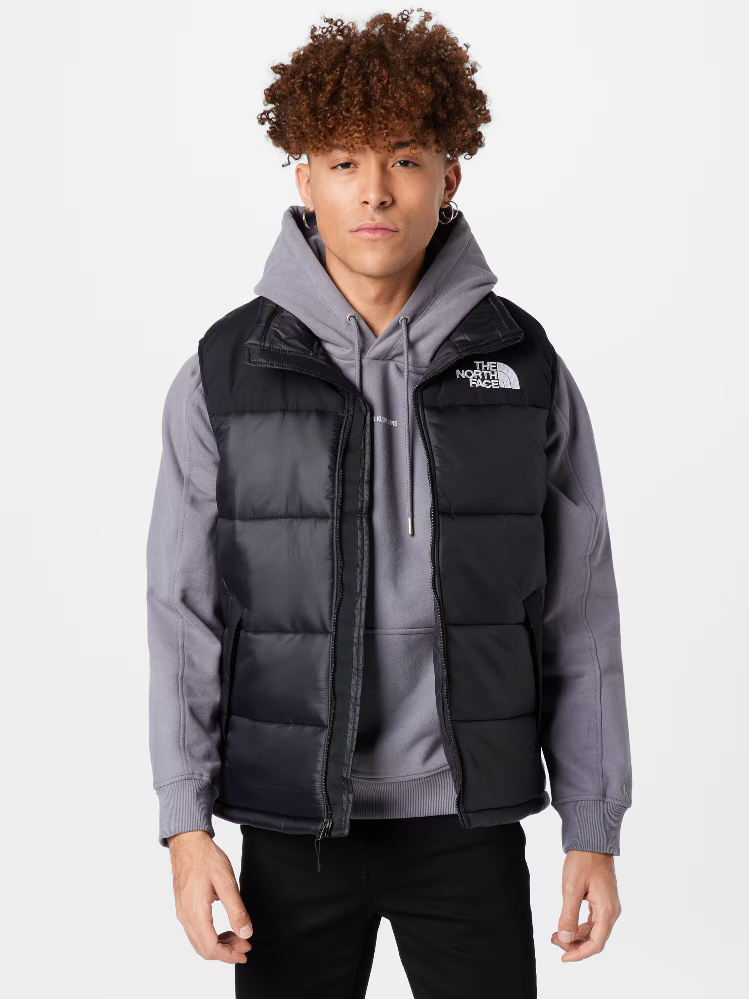 THE NORTH FACE Vestă 'HIMALAYAN' negru / alb - Pled.ro