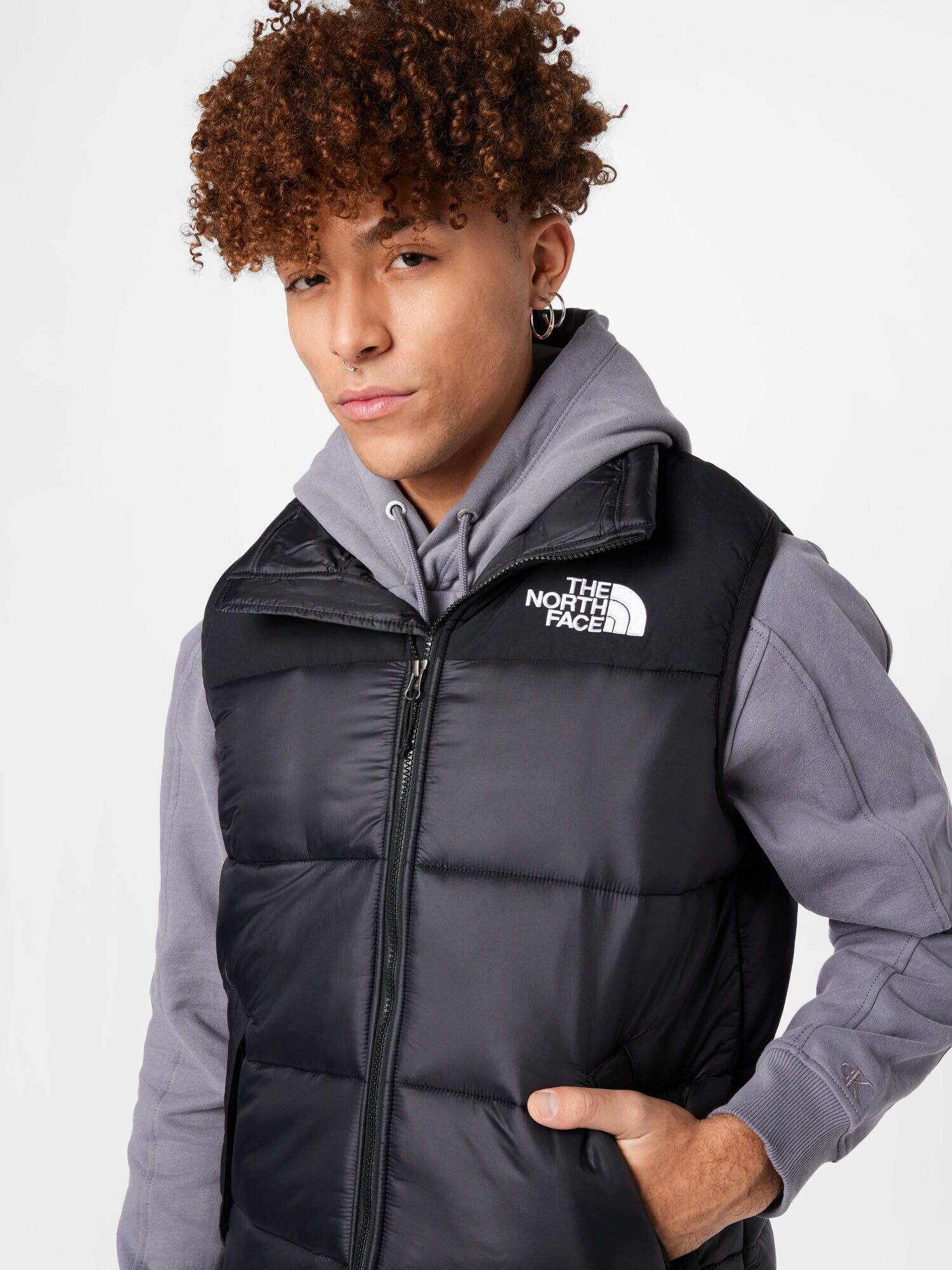 THE NORTH FACE Vestă 'HIMALAYAN' negru / alb - Pled.ro