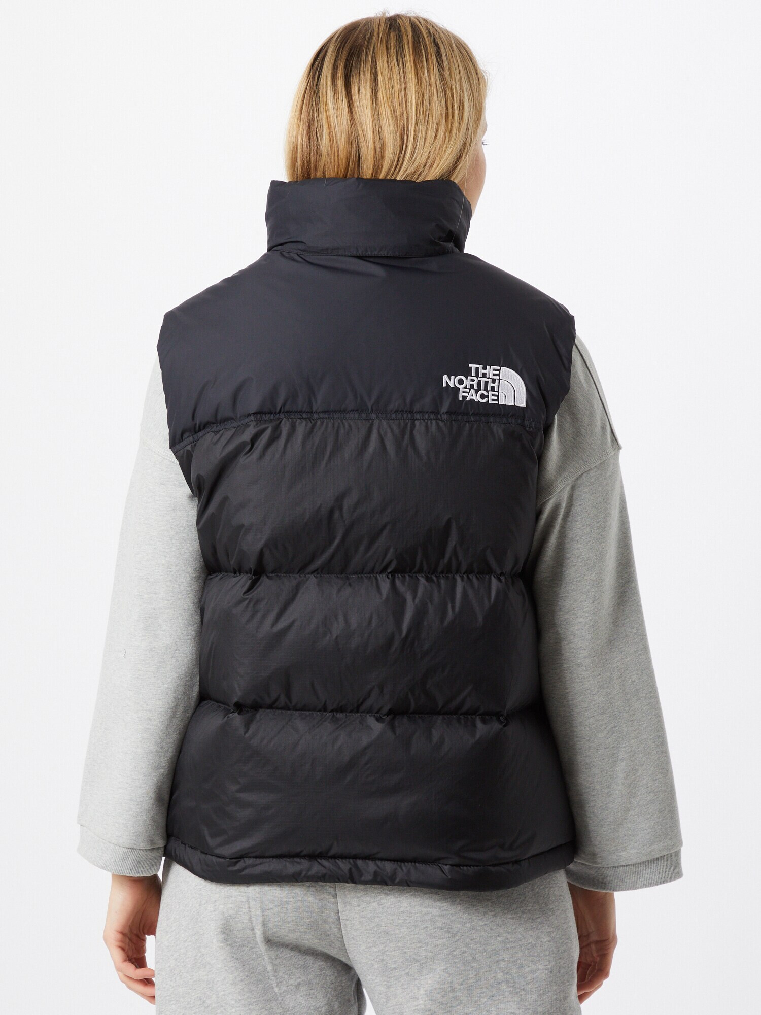 THE NORTH FACE Vestă 'NUPTSE' negru / alb - Pled.ro