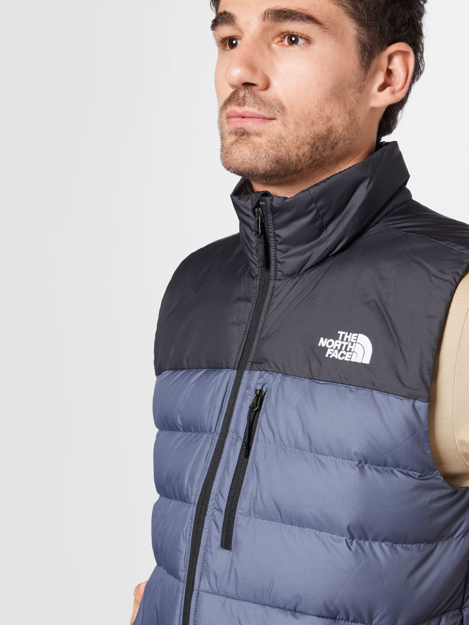 THE NORTH FACE Vestă sport 'ACONCAGUA' albastru porumbel / negru / alb - Pled.ro