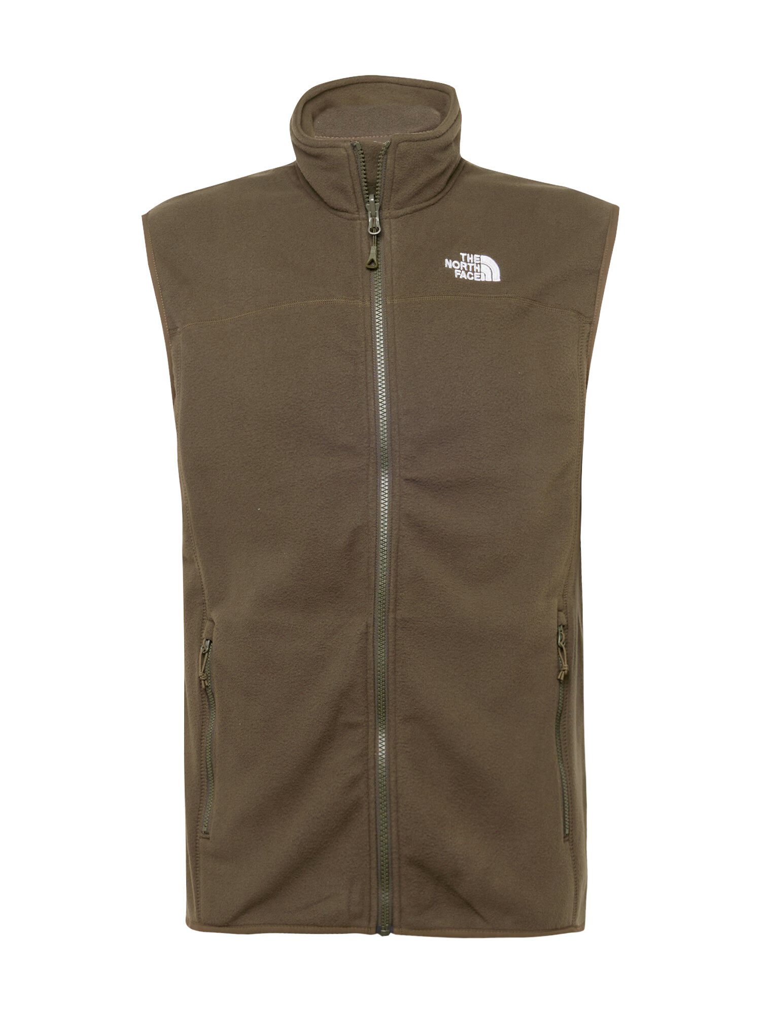 THE NORTH FACE Vestă sport 'GLACIER' oliv / alb - Pled.ro