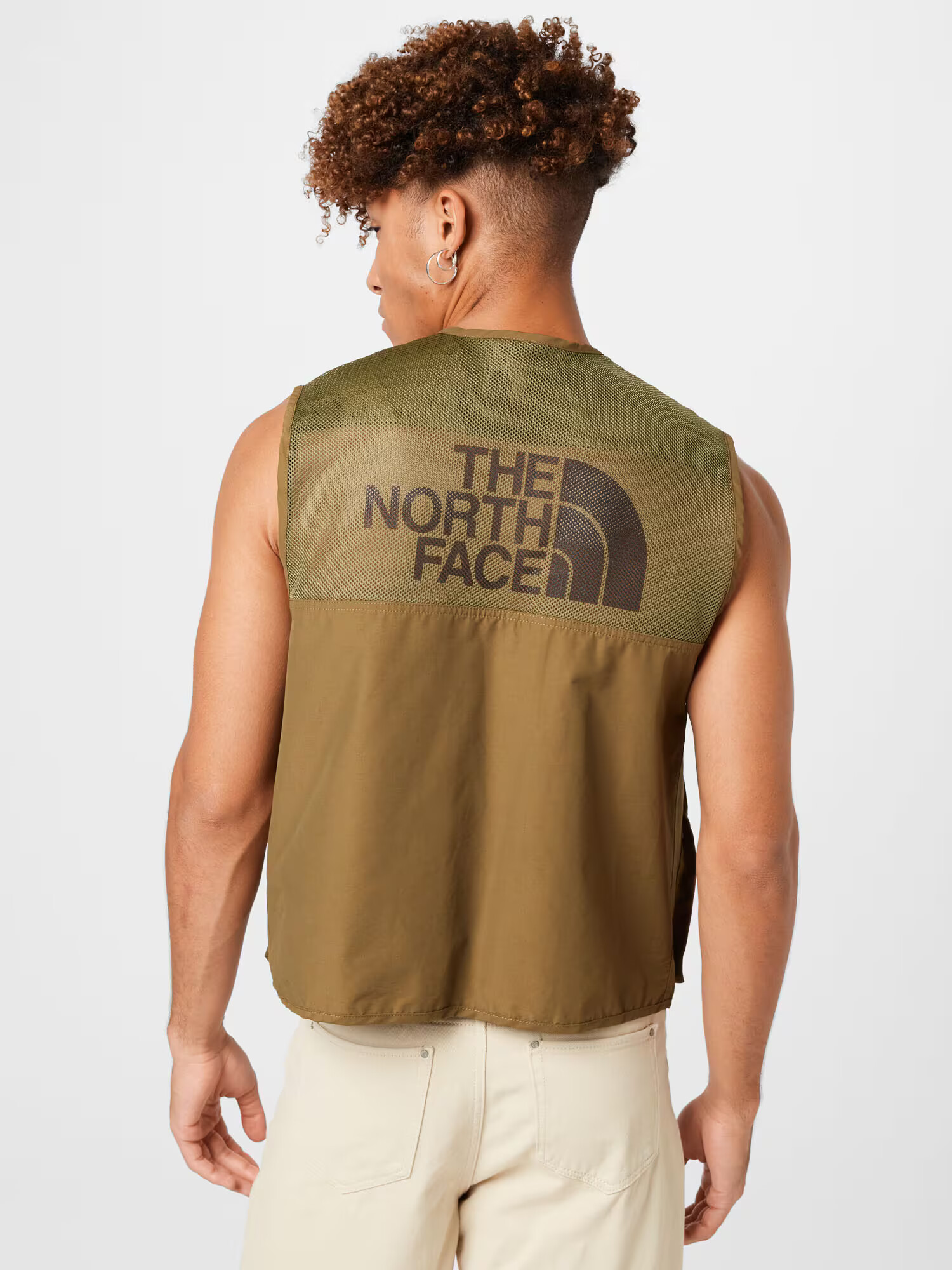 THE NORTH FACE Vestă sport gri / oliv / verde stuf - Pled.ro