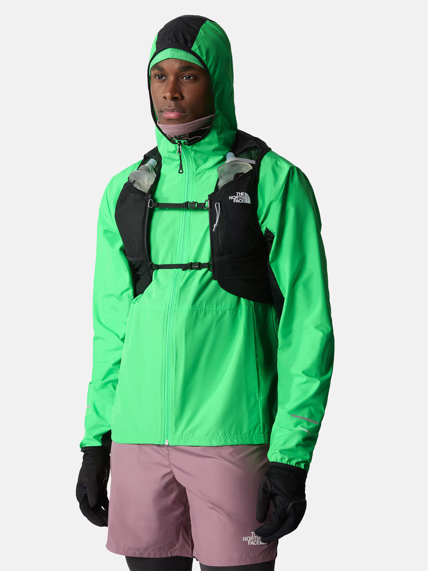 THE NORTH FACE Vestă sport 'SUNRISER RUN 8' negru / alb - Pled.ro