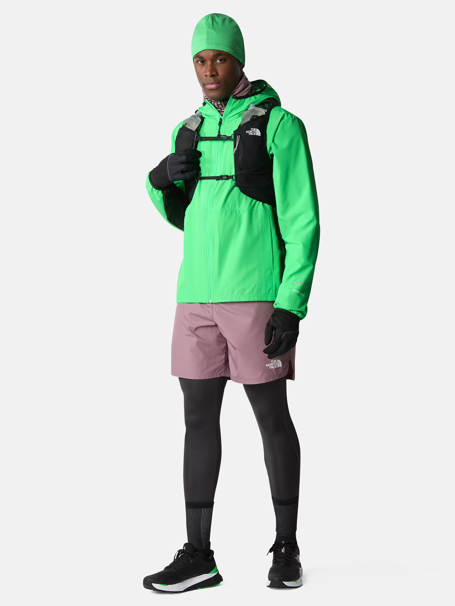 THE NORTH FACE Vestă sport 'SUNRISER RUN 8' negru / alb - Pled.ro