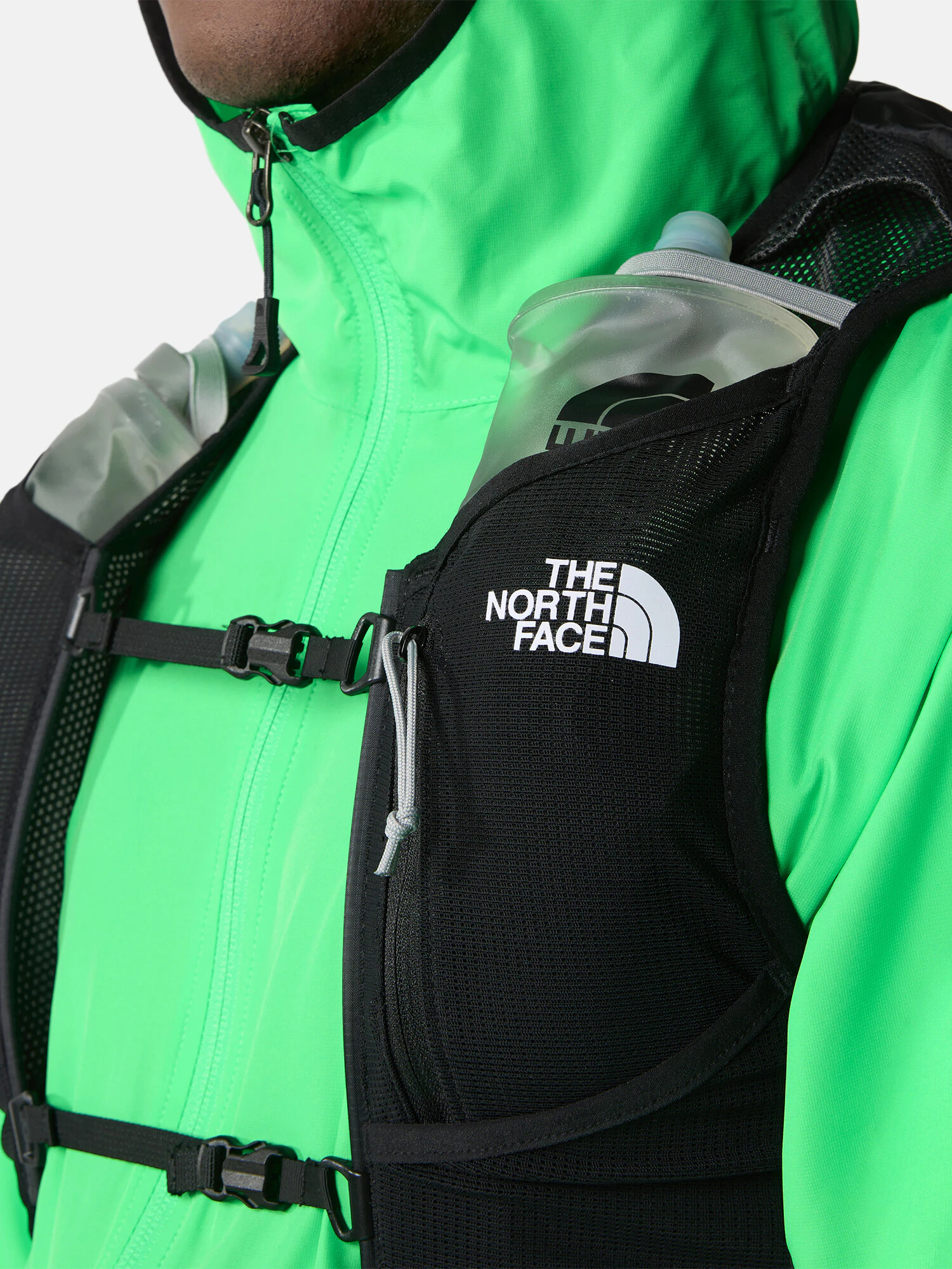 THE NORTH FACE Vestă sport 'SUNRISER RUN 8' negru / alb - Pled.ro