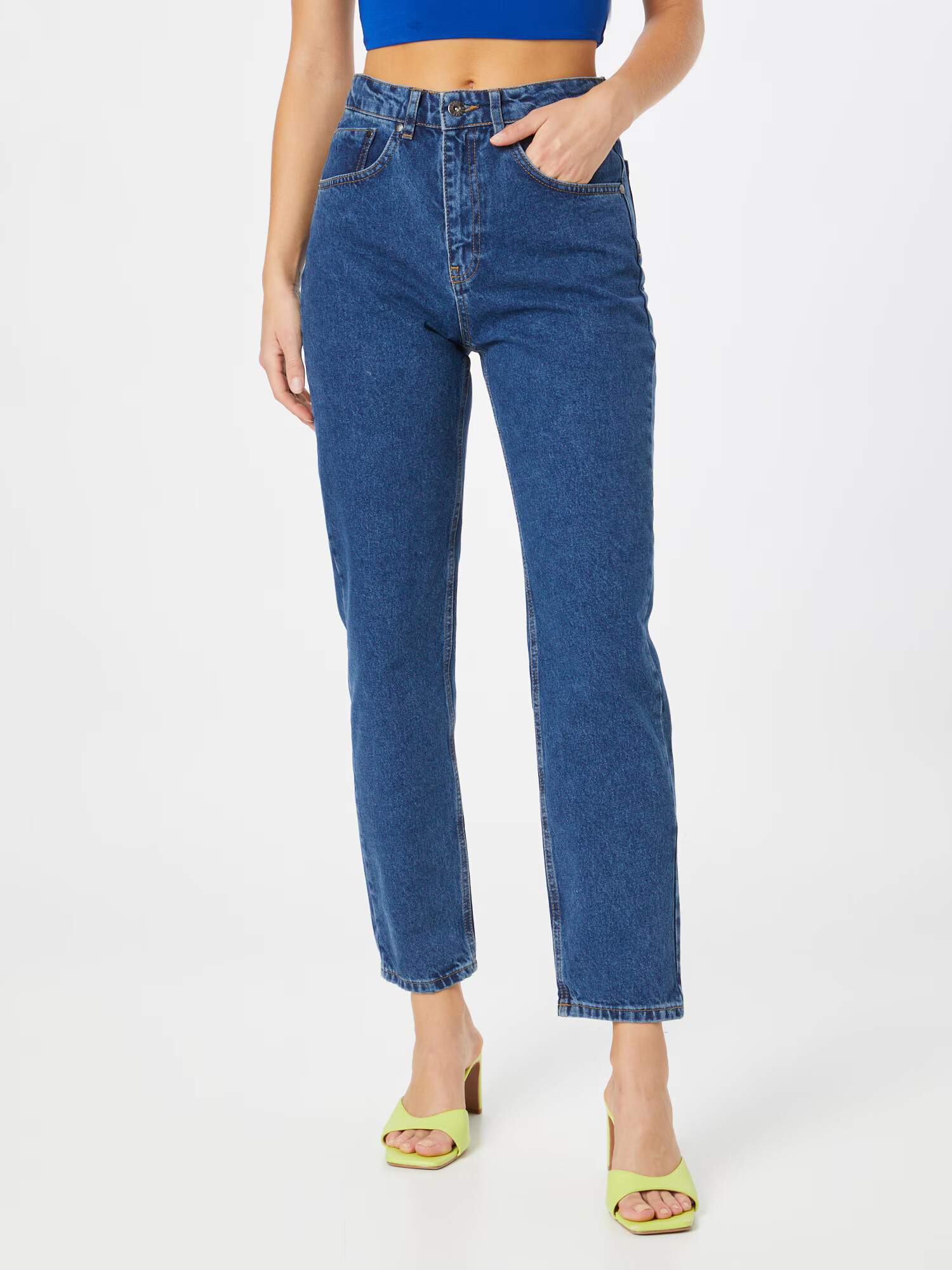 The Ragged Priest Jeans albastru denim - Pled.ro