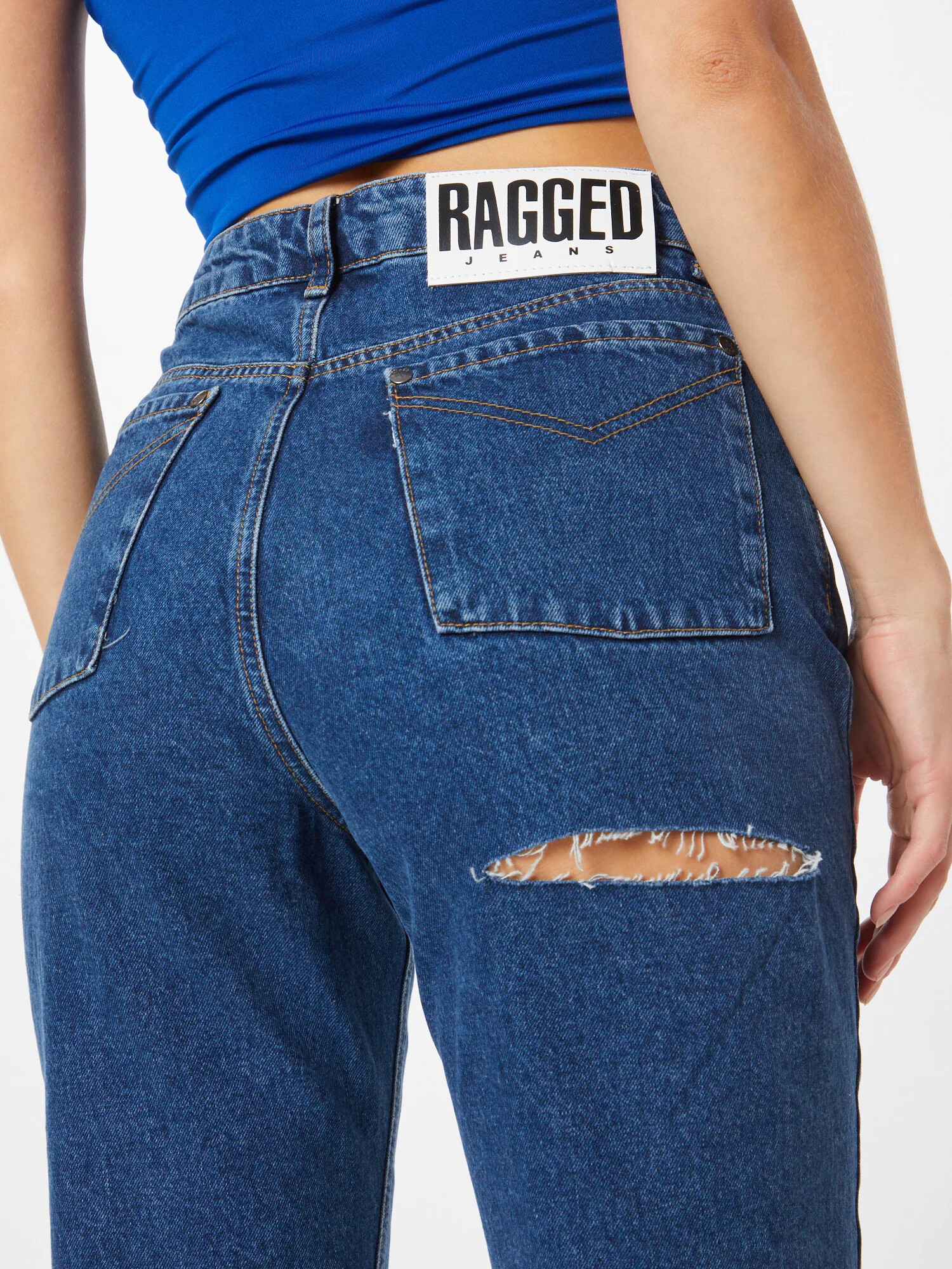 The Ragged Priest Jeans albastru denim - Pled.ro