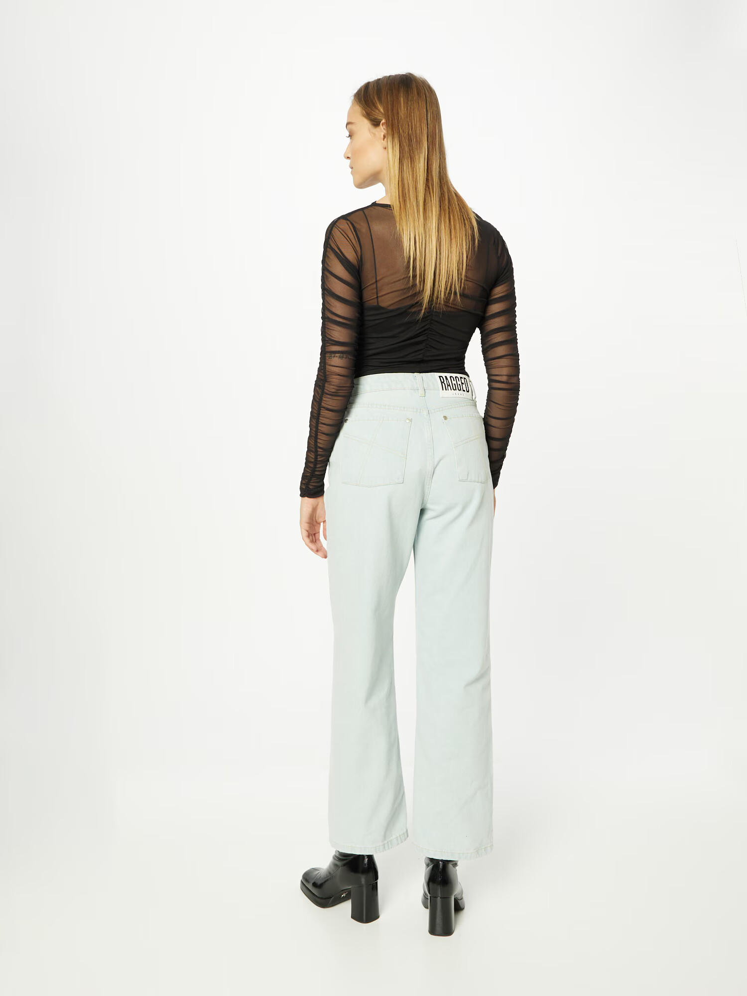 The Ragged Priest Jeans albastru pastel - Pled.ro