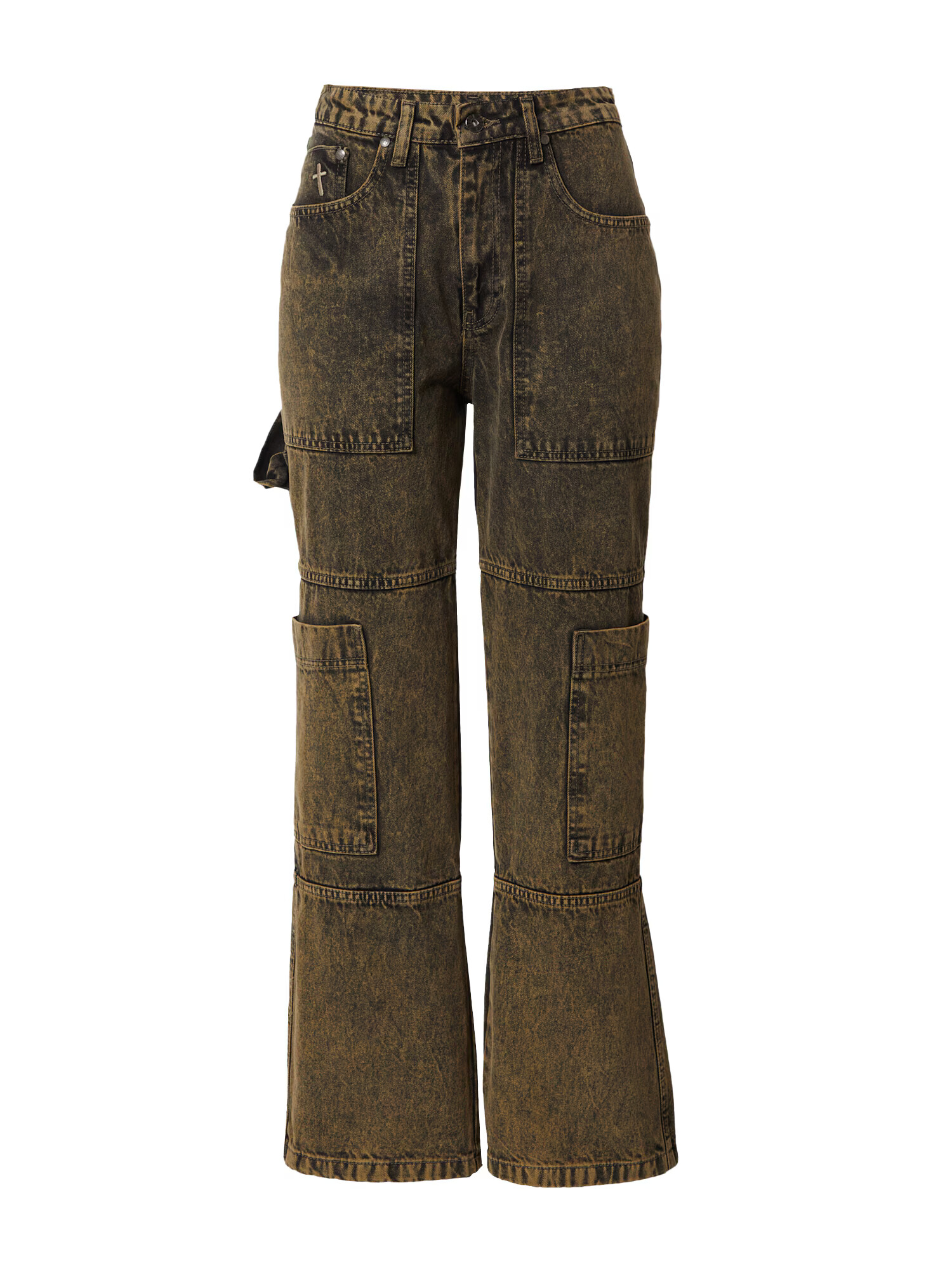 The Ragged Priest Jeans 'COMBAT' verde stuf - Pled.ro