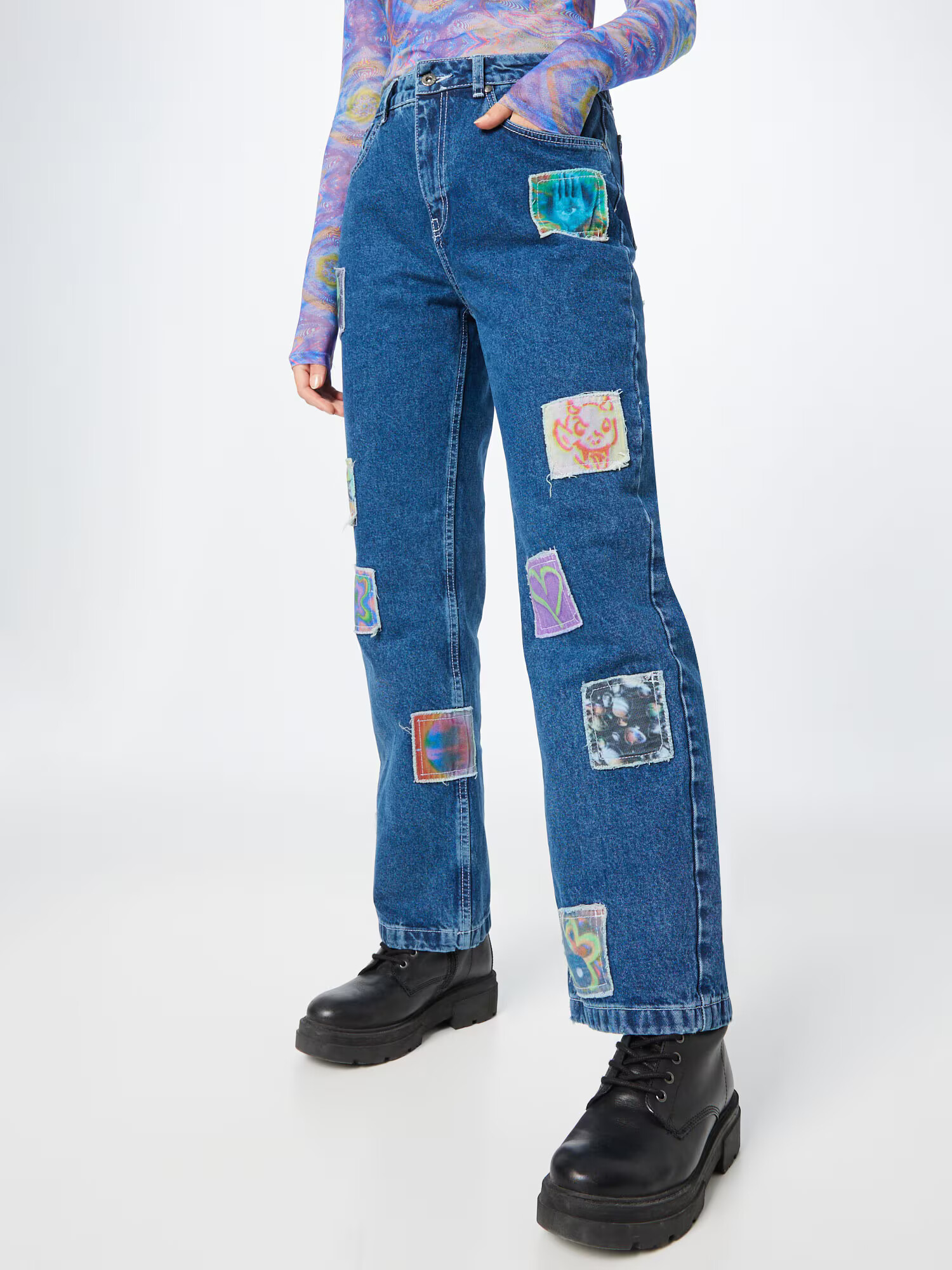 The Ragged Priest Jeans 'KOOK' albastru denim - Pled.ro