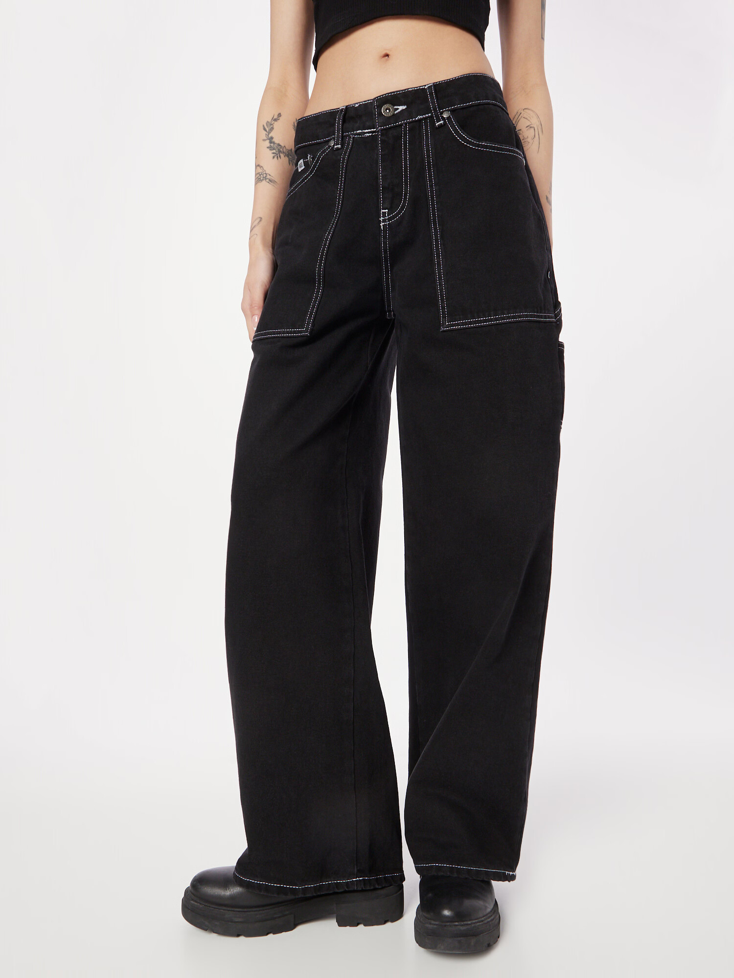 The Ragged Priest Jeans negru - Pled.ro