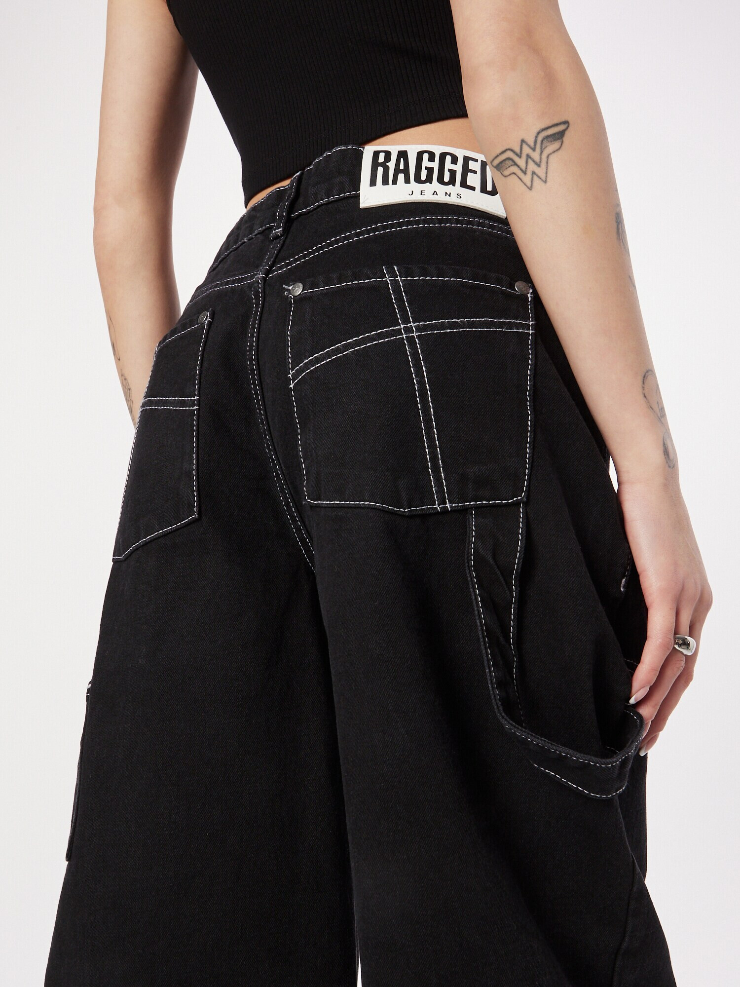 The Ragged Priest Jeans negru - Pled.ro