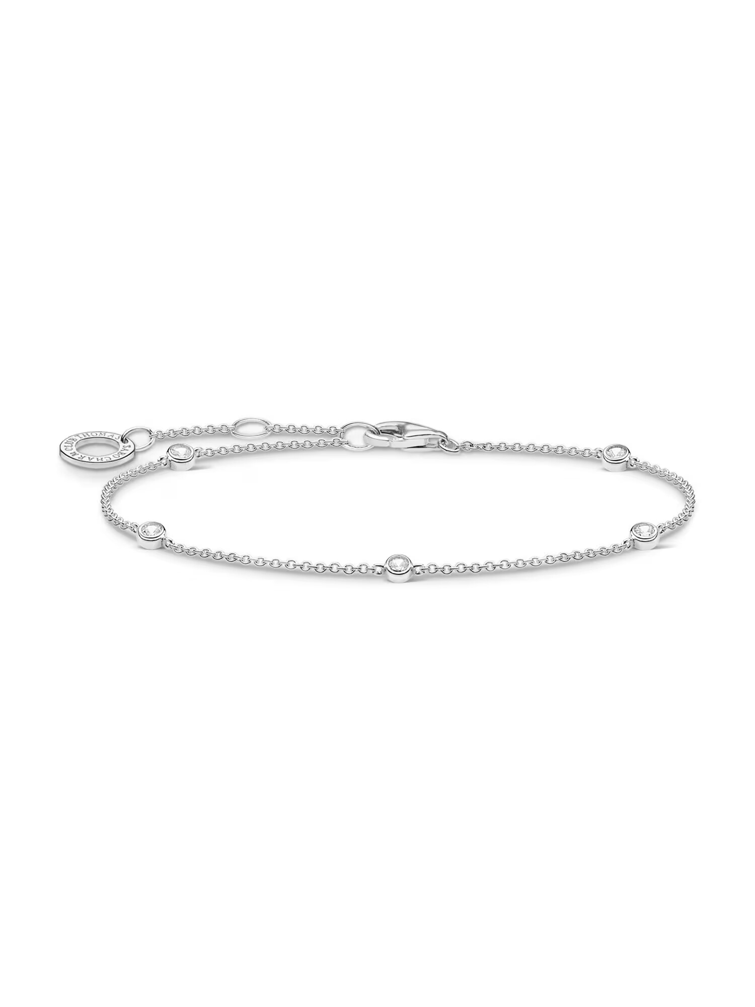 Thomas Sabo Brățară argintiu / transparent - Pled.ro