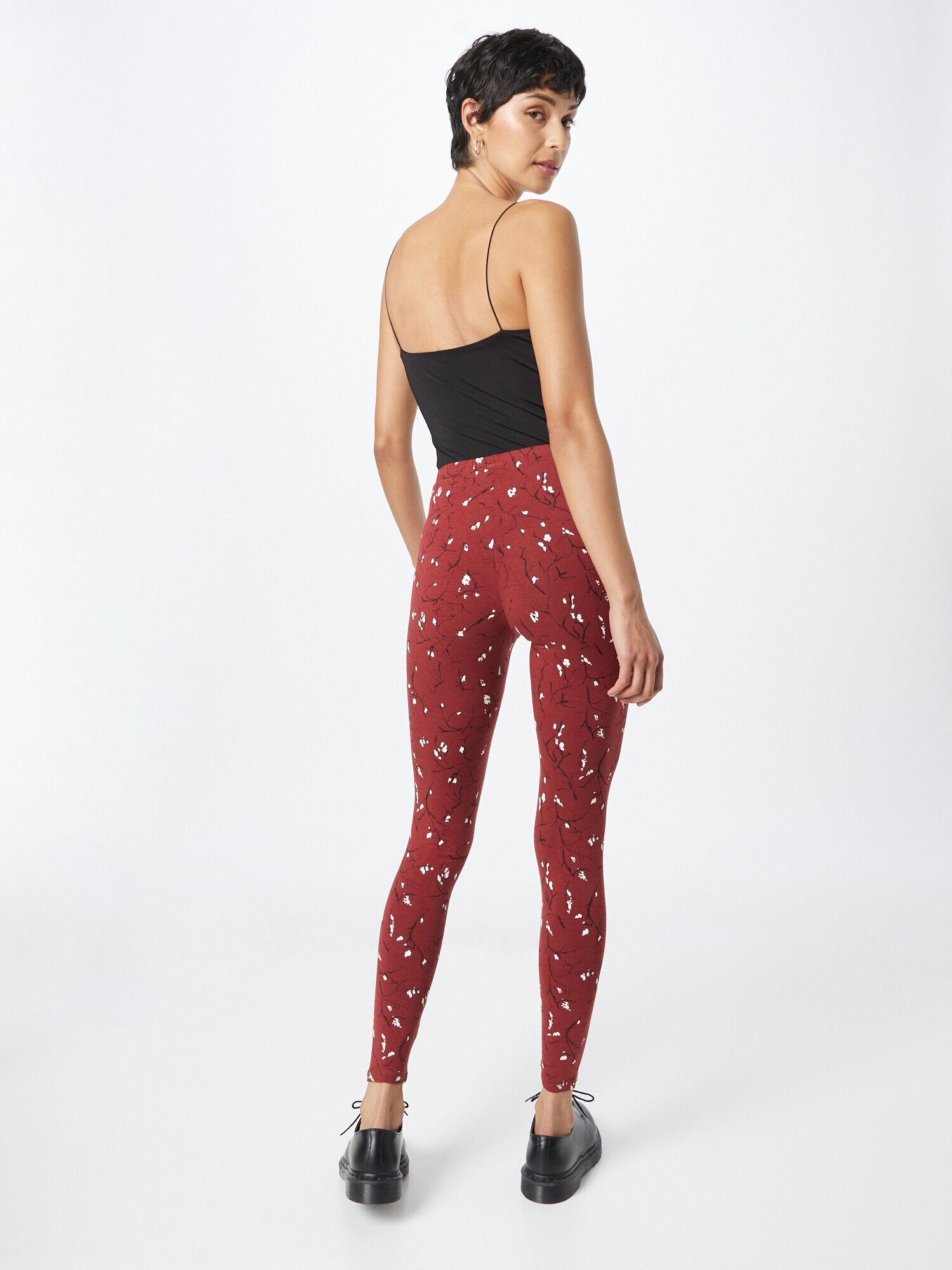 Thought Leggings 'Eira' portocaliu homar / negru / alb - Pled.ro