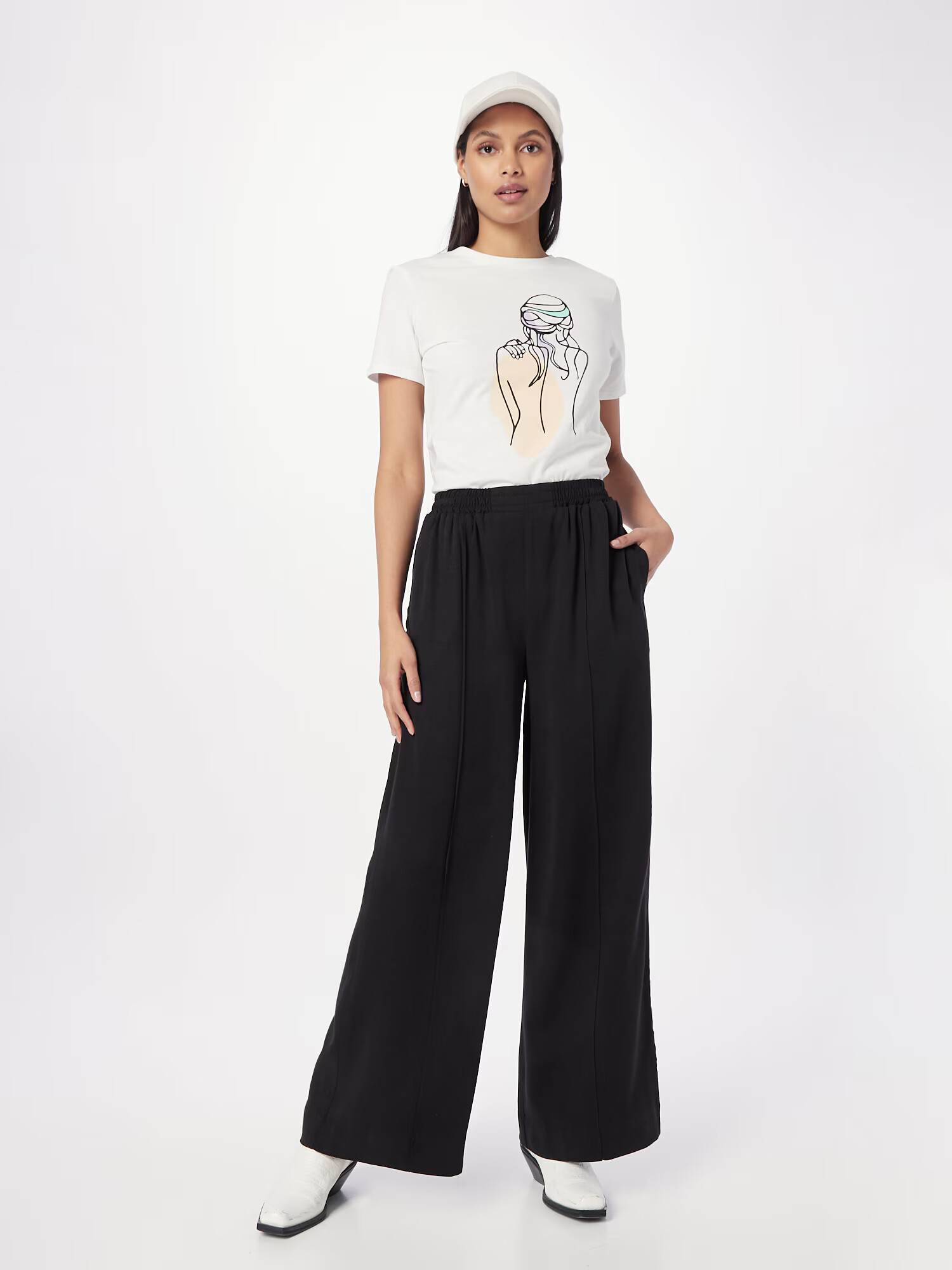 Thought Pantaloni 'Faya' negru - Pled.ro