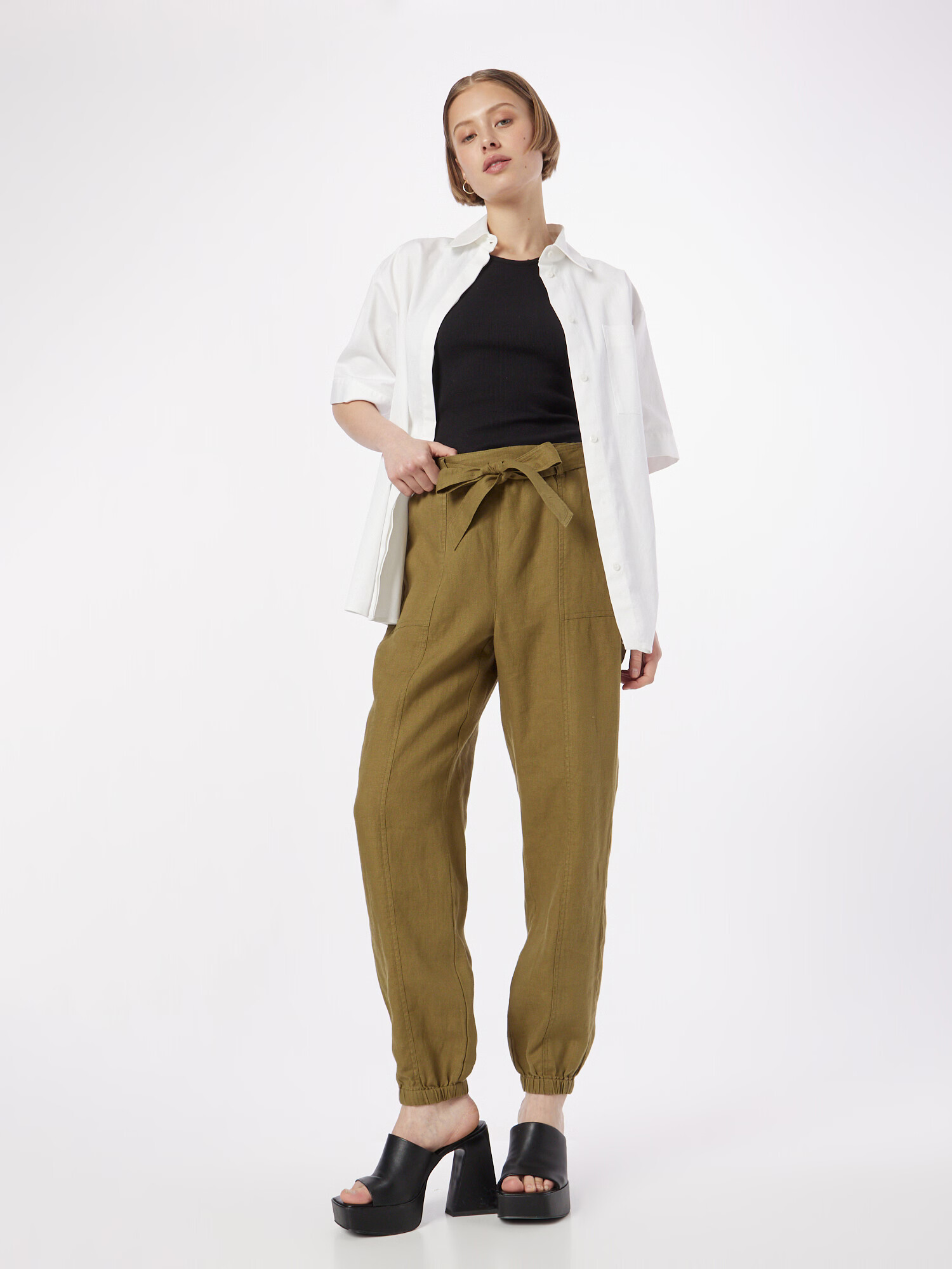 Thought Pantaloni 'Hadley' oliv - Pled.ro