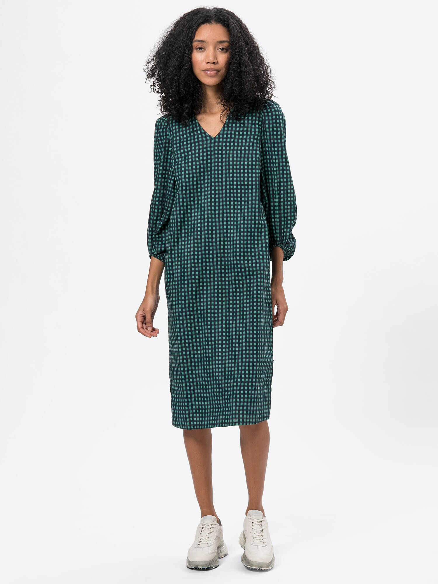 Thought Rochie 'Camden' verde / negru - Pled.ro