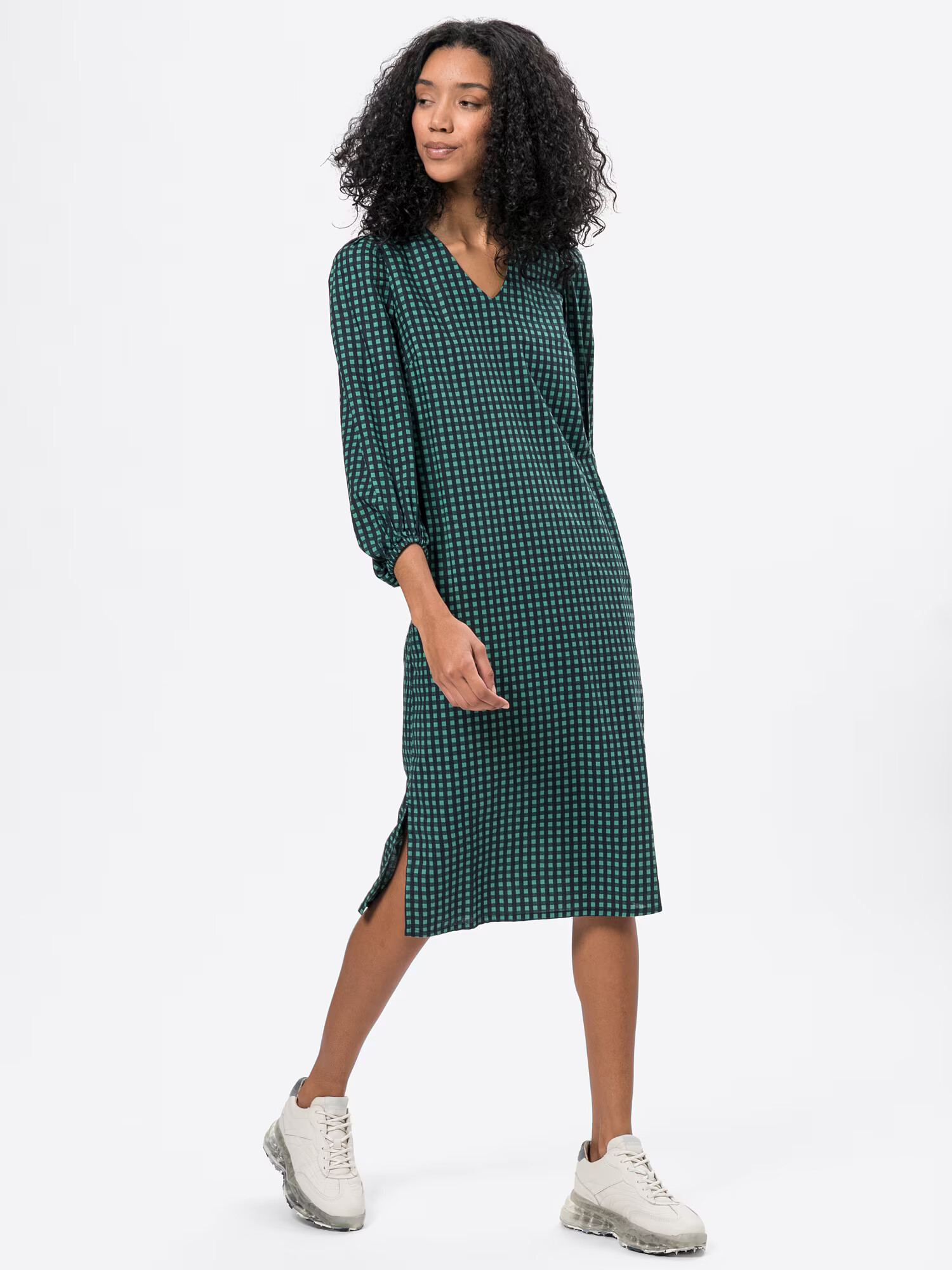 Thought Rochie 'Camden' verde / negru - Pled.ro