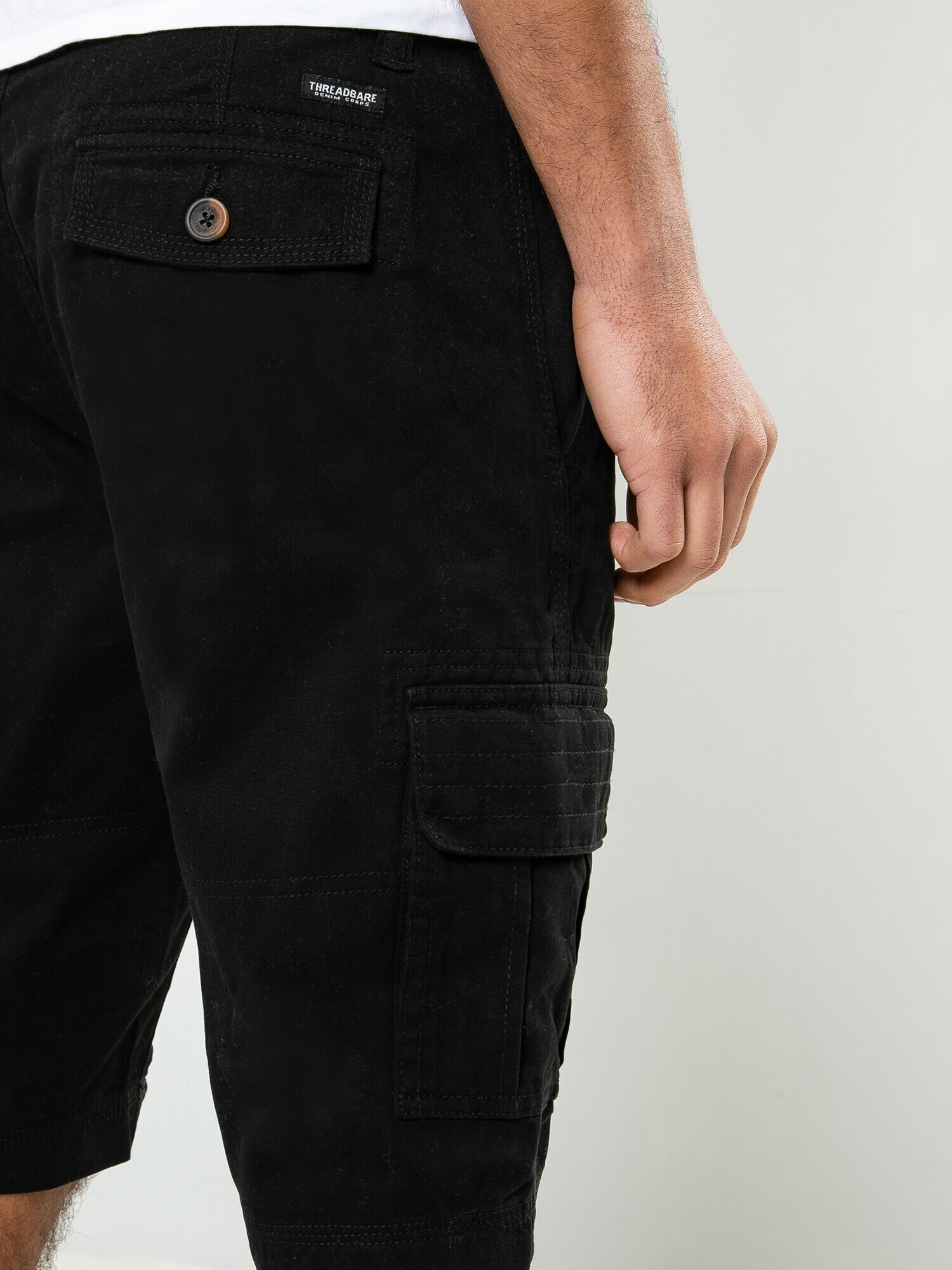 Threadbare Pantaloni cu buzunare 'Bute' negru - Pled.ro